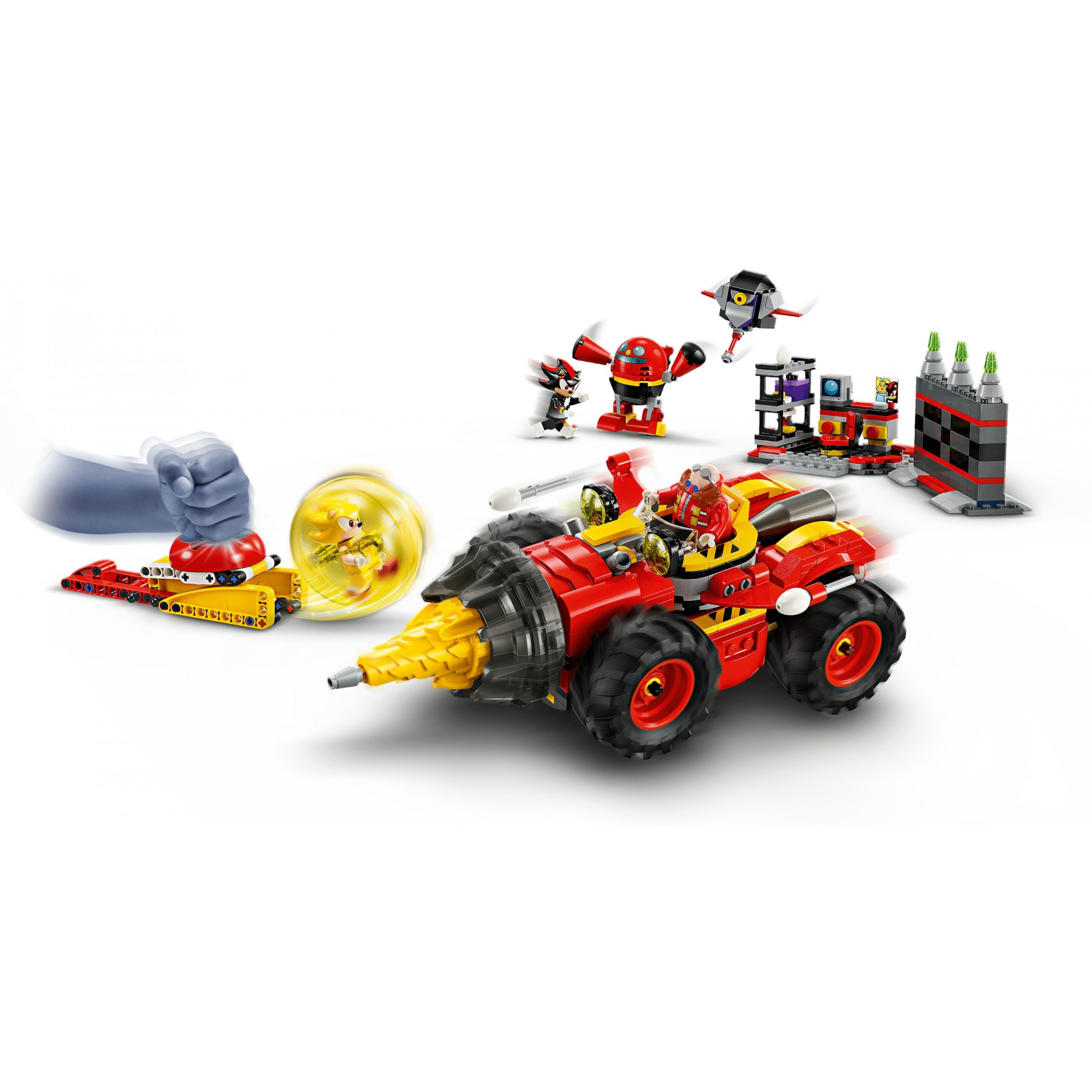 LEGO 76999 Sonic the Hedgehog Super Sonic vs. Egg Drillster - Figura 4