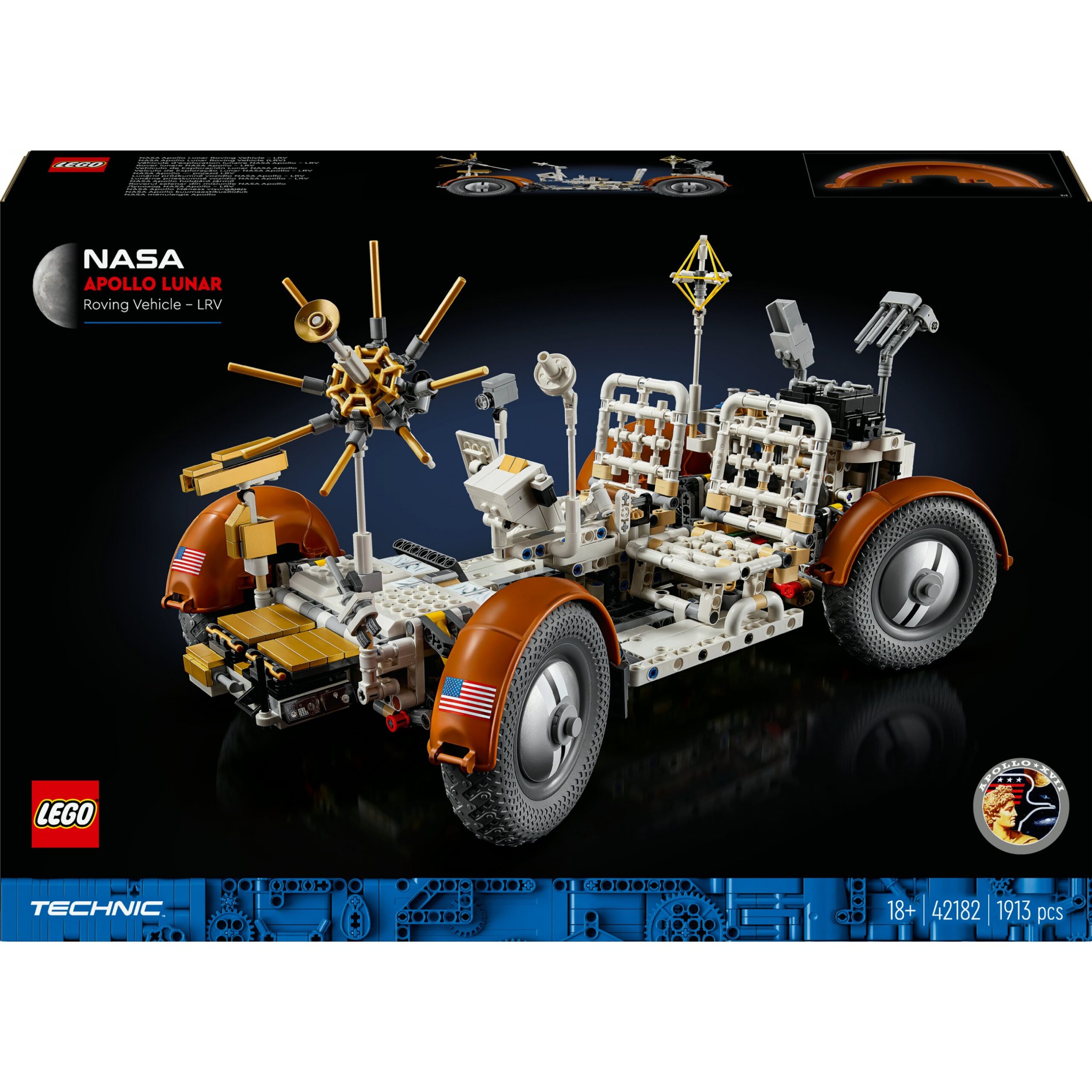 LEGO 42182 Technic NASA Apollo Lunar Roving Vehicle (LRV)