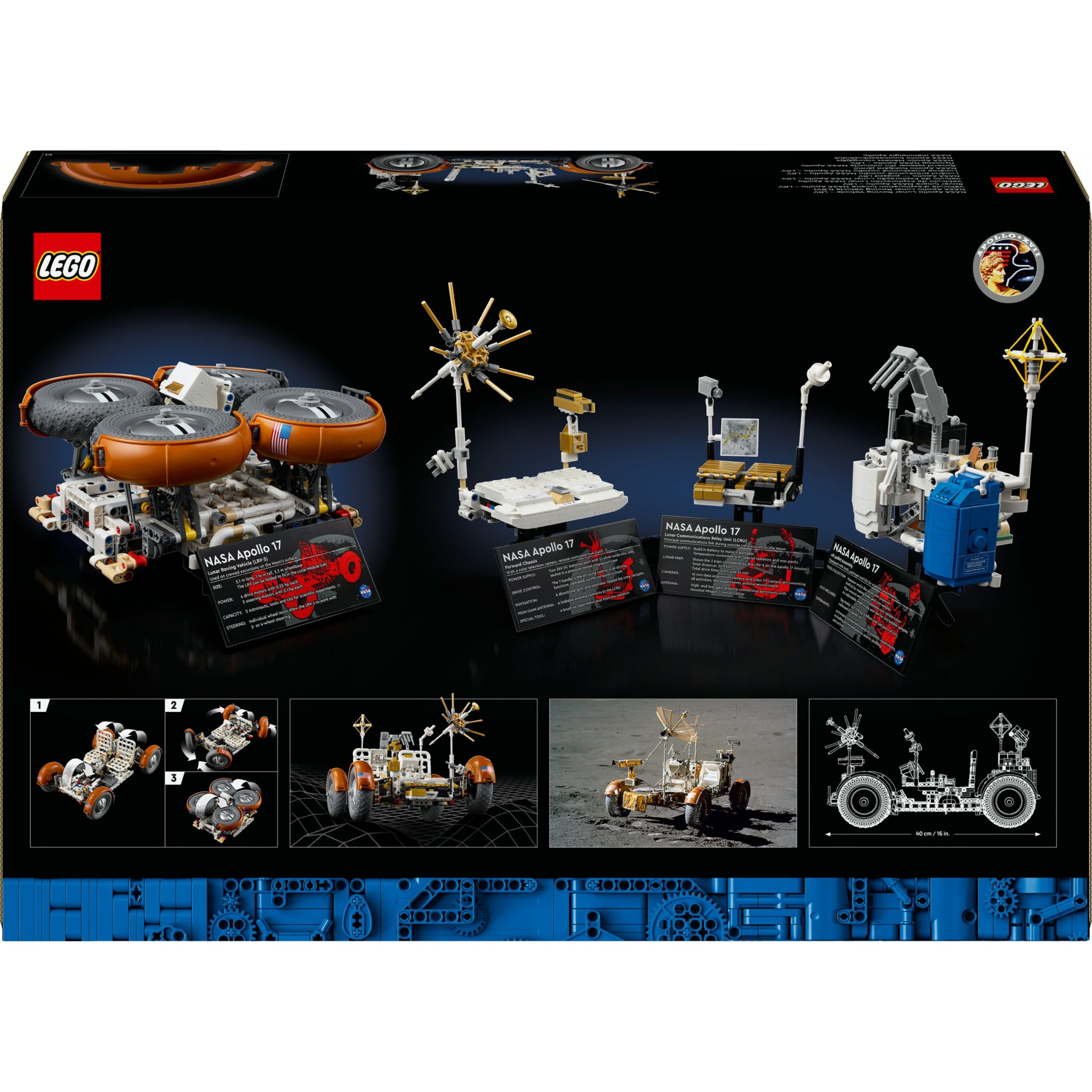 LEGO 42182 Technic NASA Apollo Lunar Roving Vehicle (LRV) - Figura 4
