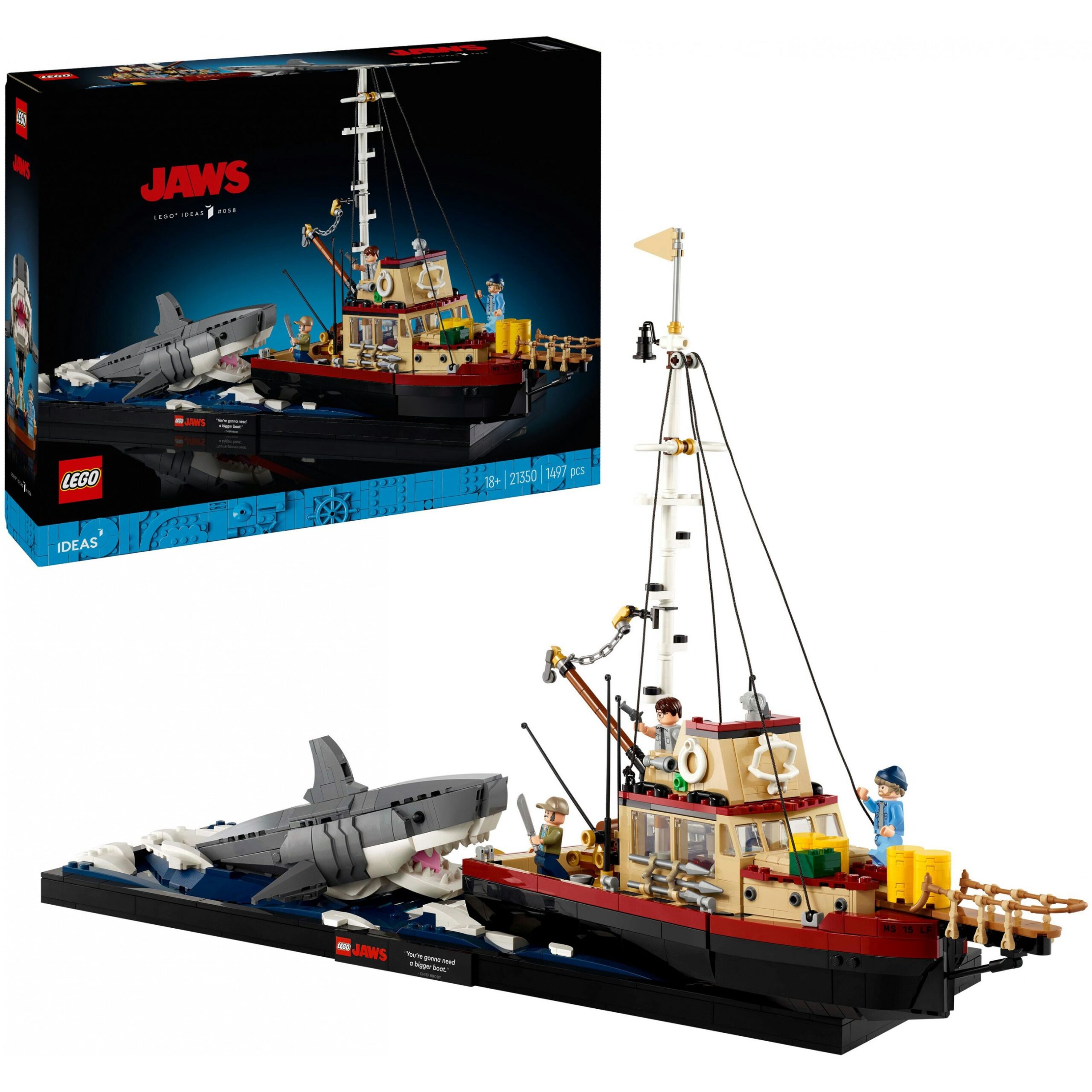LEGO 21350 Ideas The White Shark - Figura 3