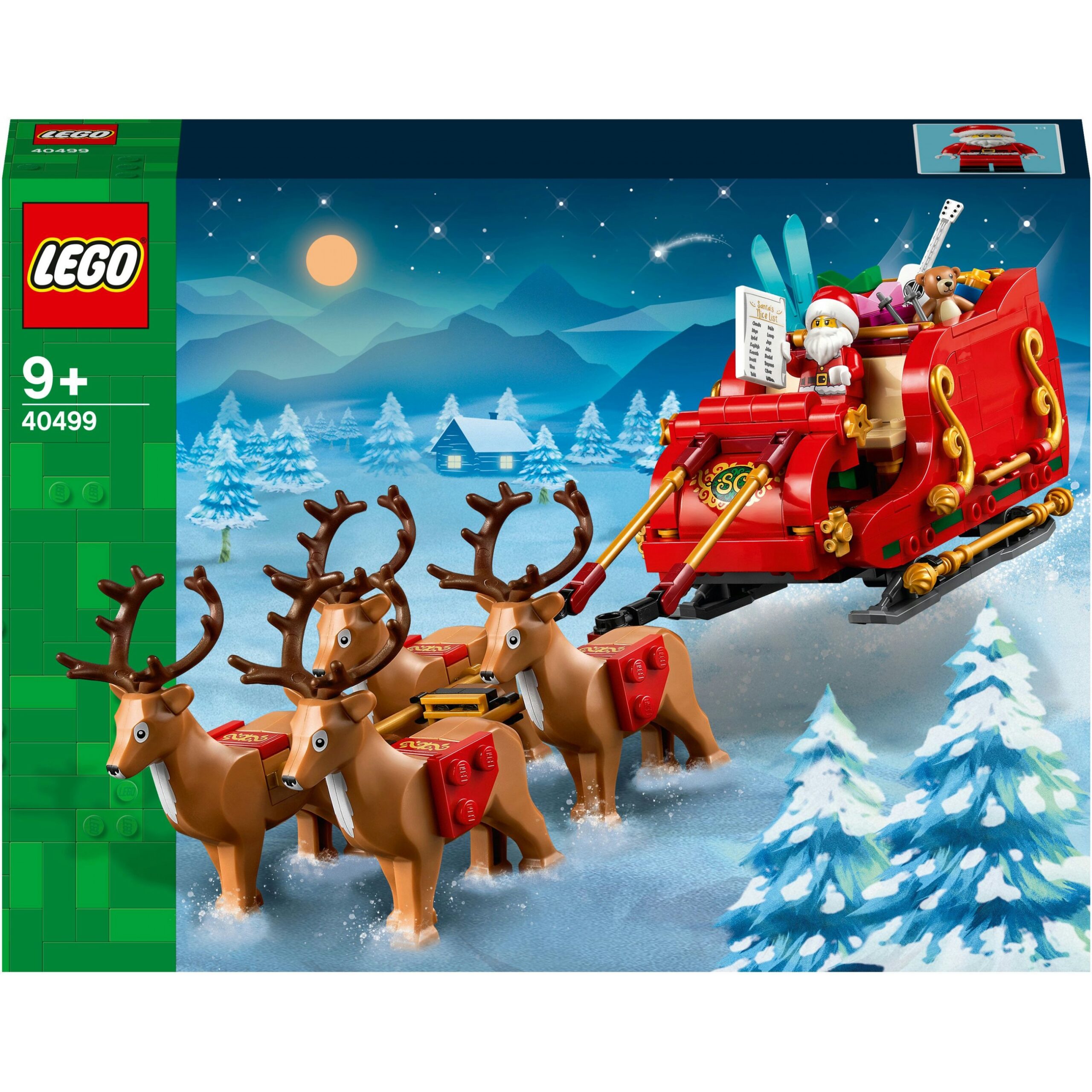 LEGO 40499 Iconic Santa’s Sleigh