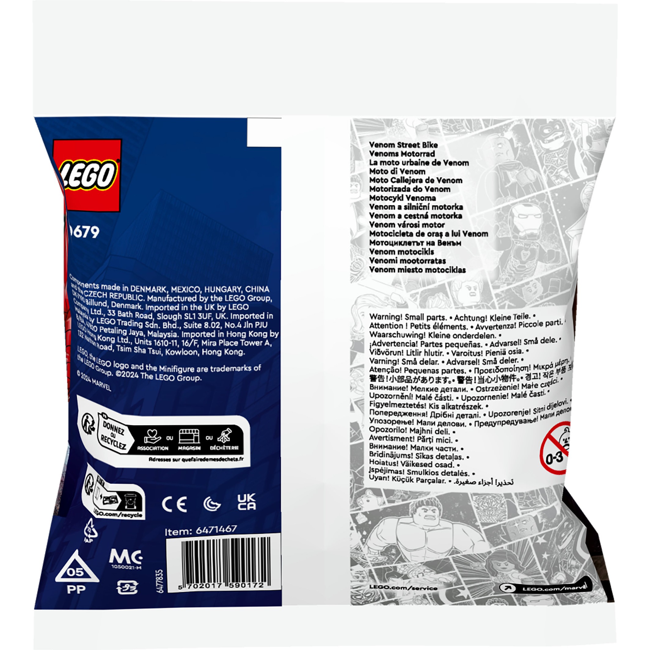 LEGO 30679 Marvel Super Heroes Venom’s Motorcycle (Polybag) - Figura 3