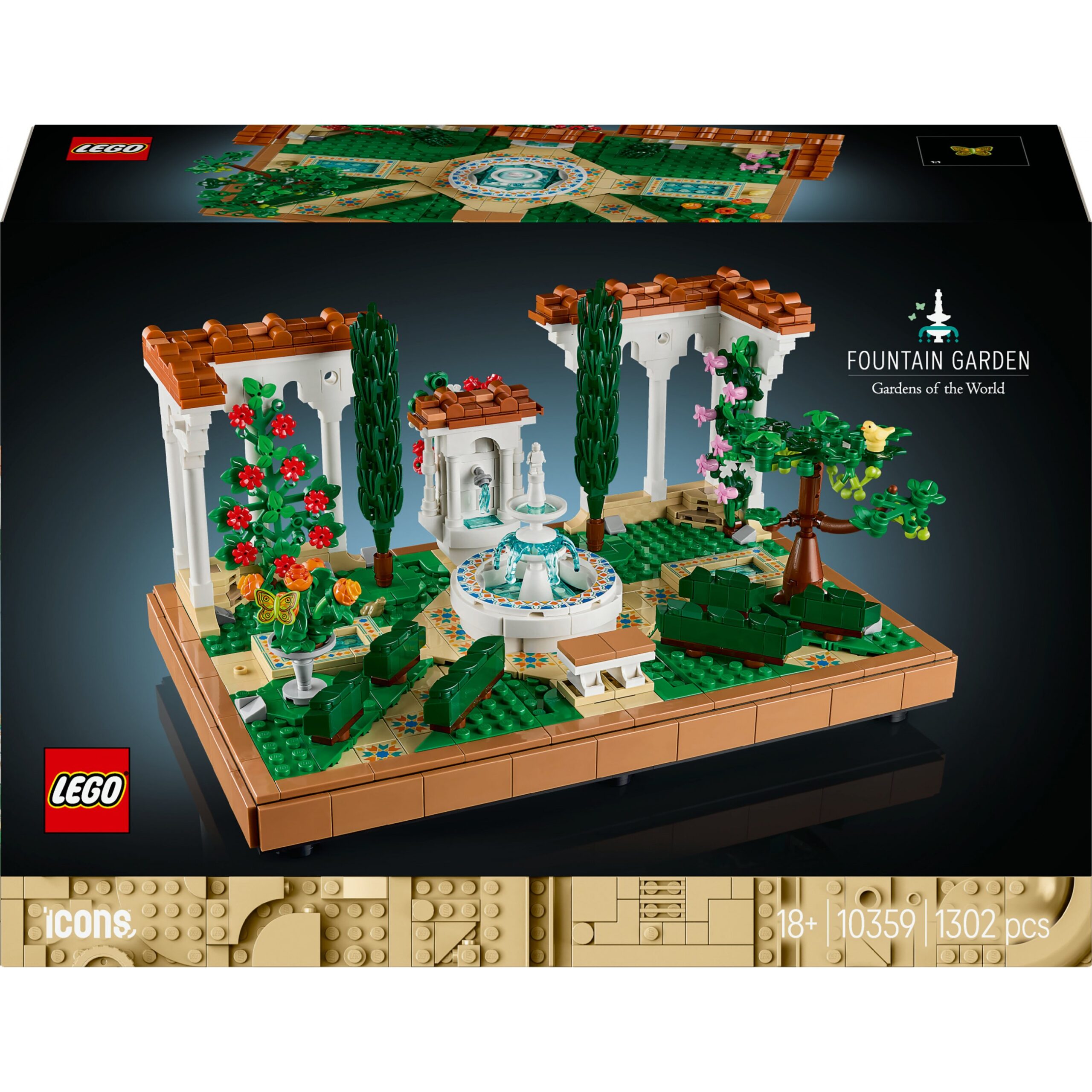 LEGO 10359 Icons Fountain Garden