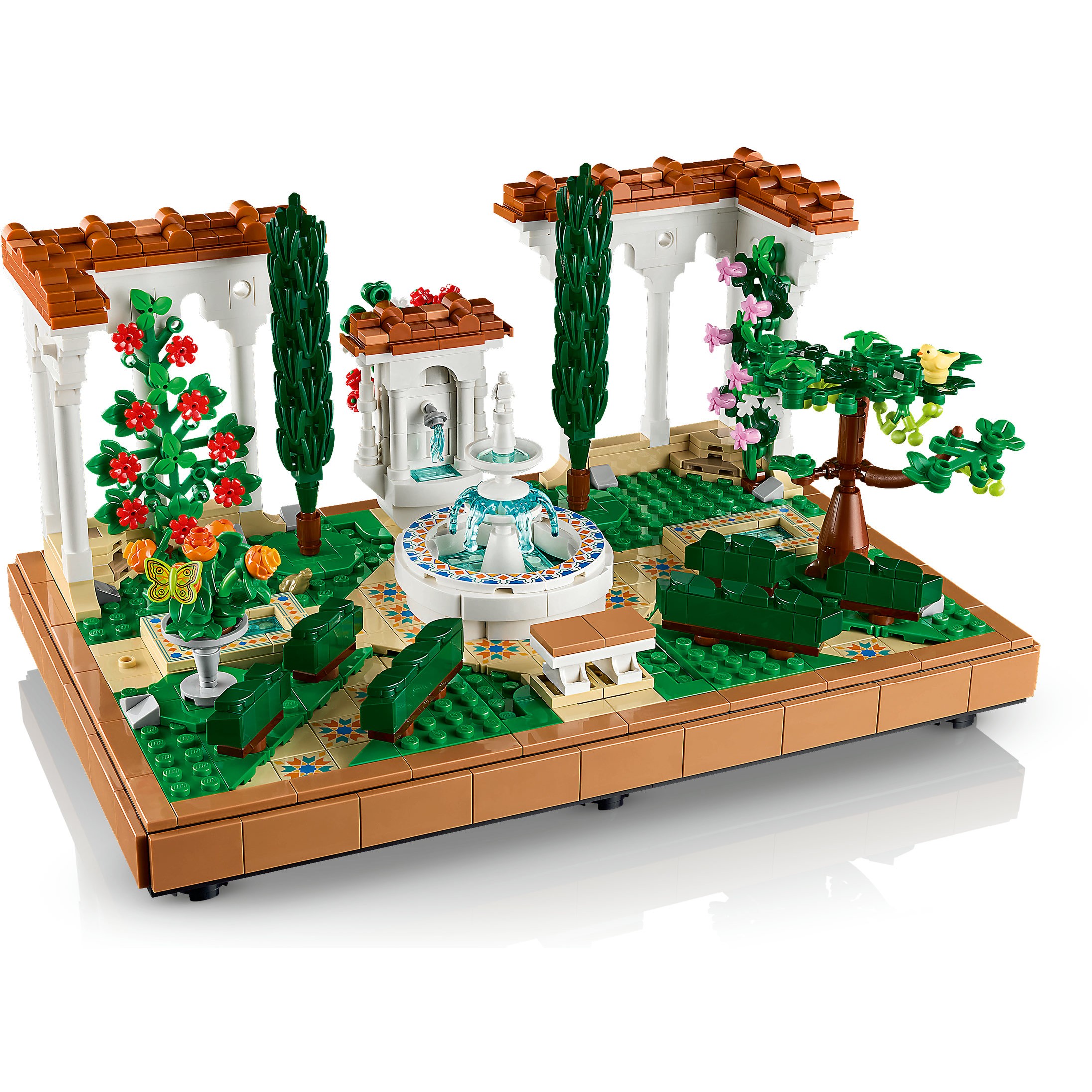LEGO 10359 Icons Fountain Garden - Figura 4