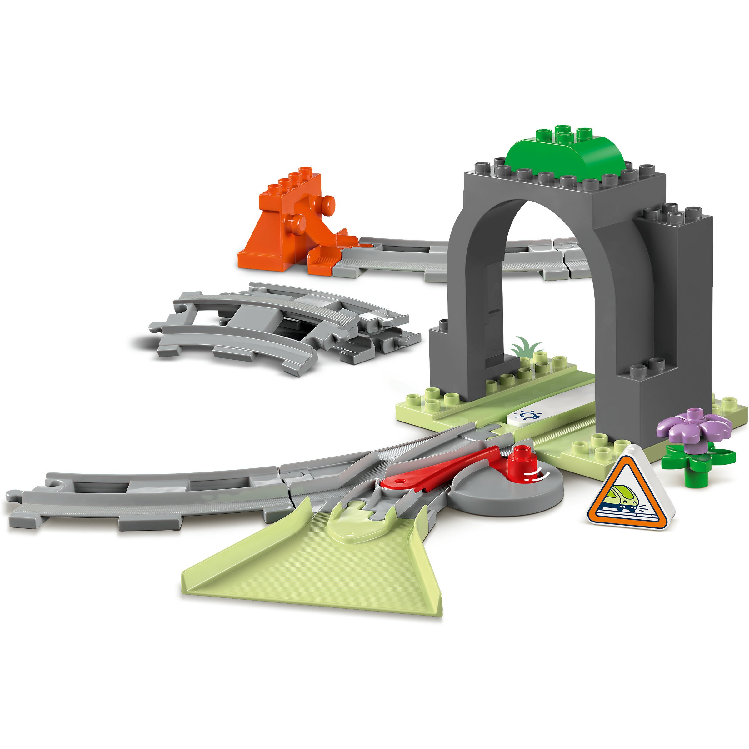 LEGO 10425 DUPLO Town Railway Tunnel and Track Expansion Set - Figura 4