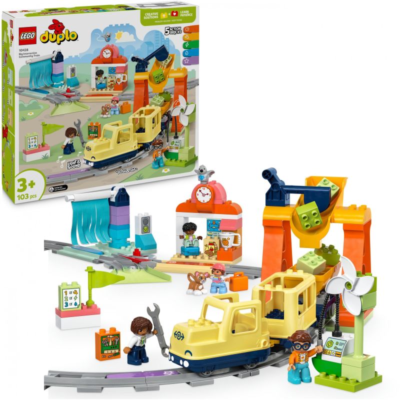 LEGO 10428 DUPLO Town Large Interactive Railway - Figura 4