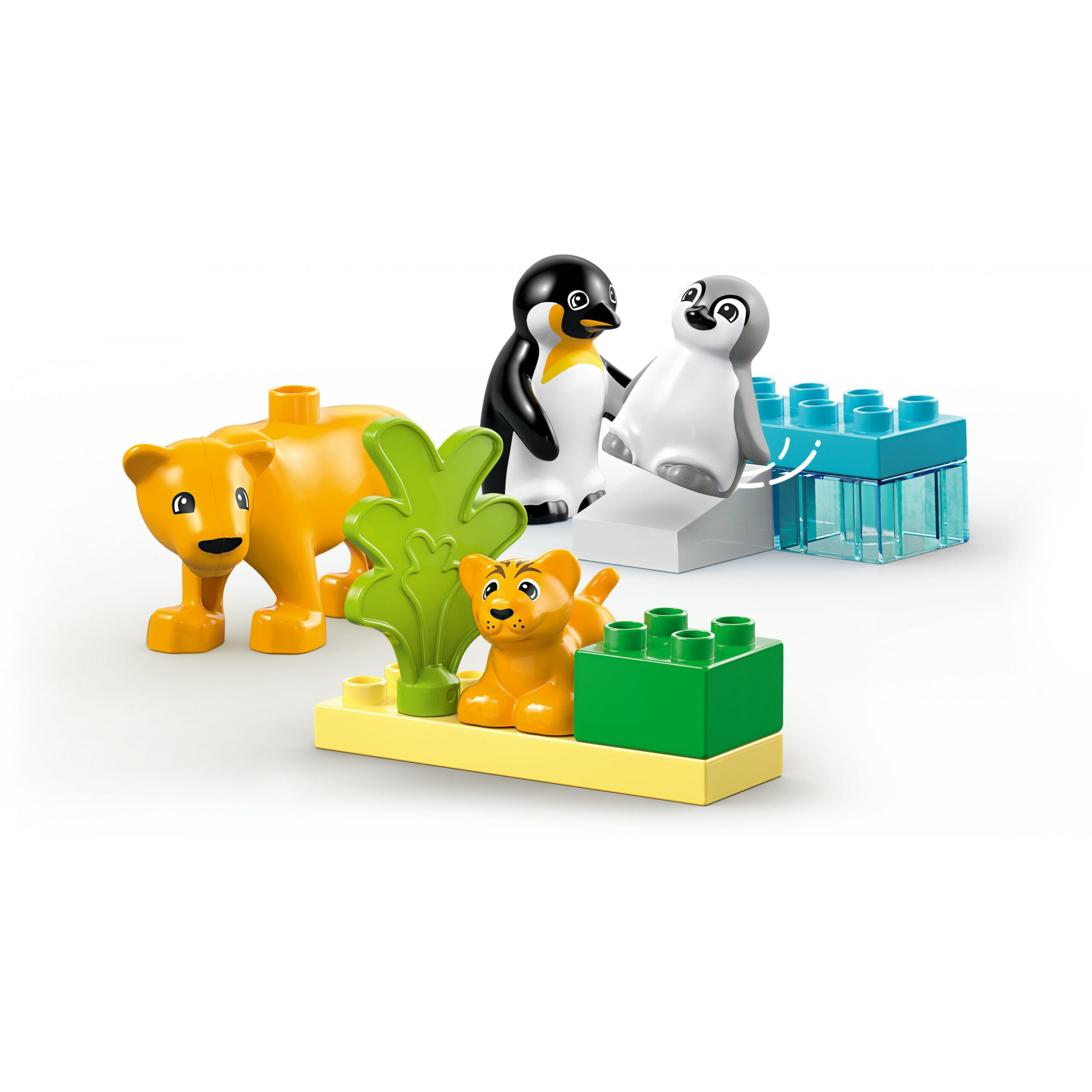 LEGO 10442 DUPLO Town Wild Animal Families: Penguins and Lions - Figura 4
