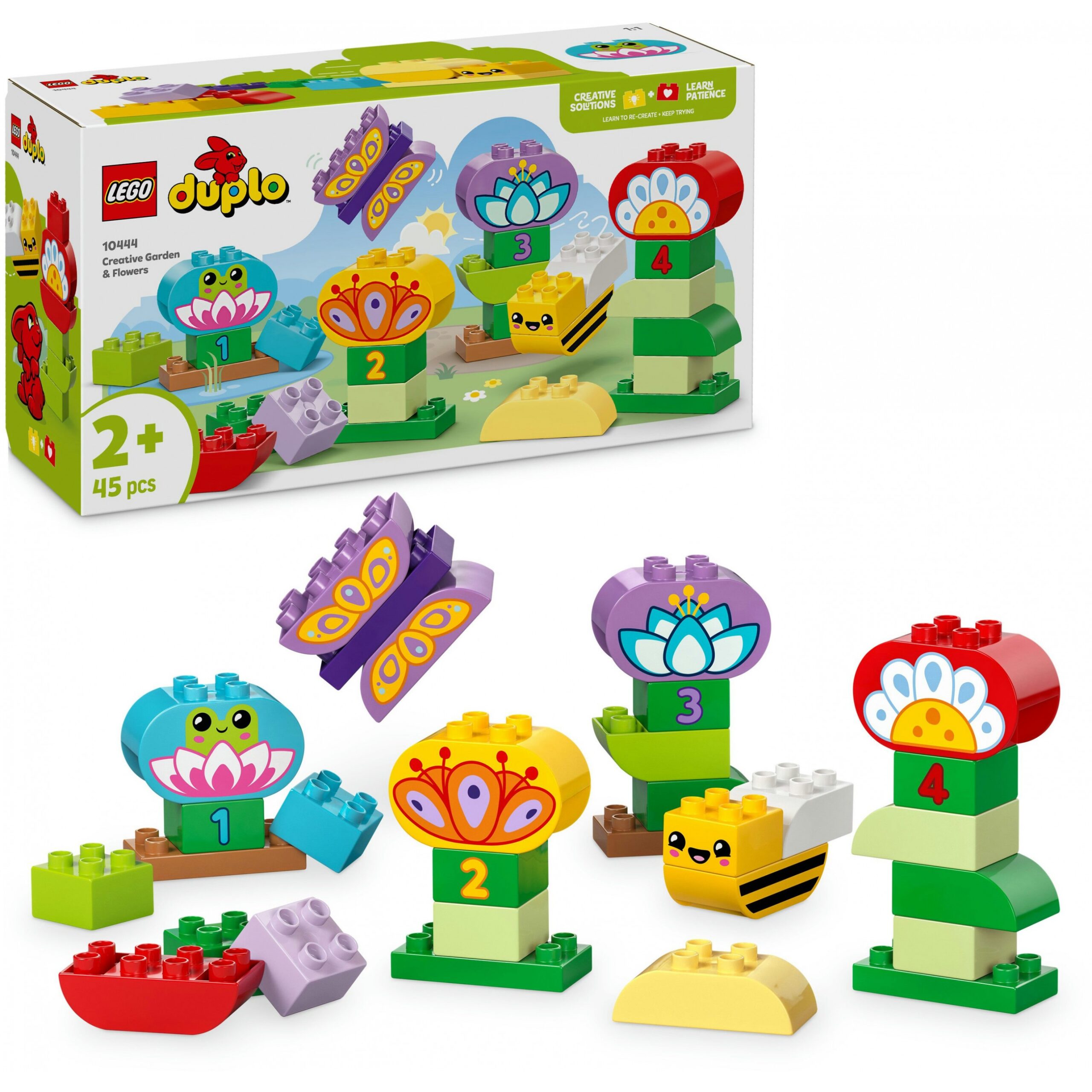 LEGO 10444 DUPLO Town Creative Flower Garden - Figura 3