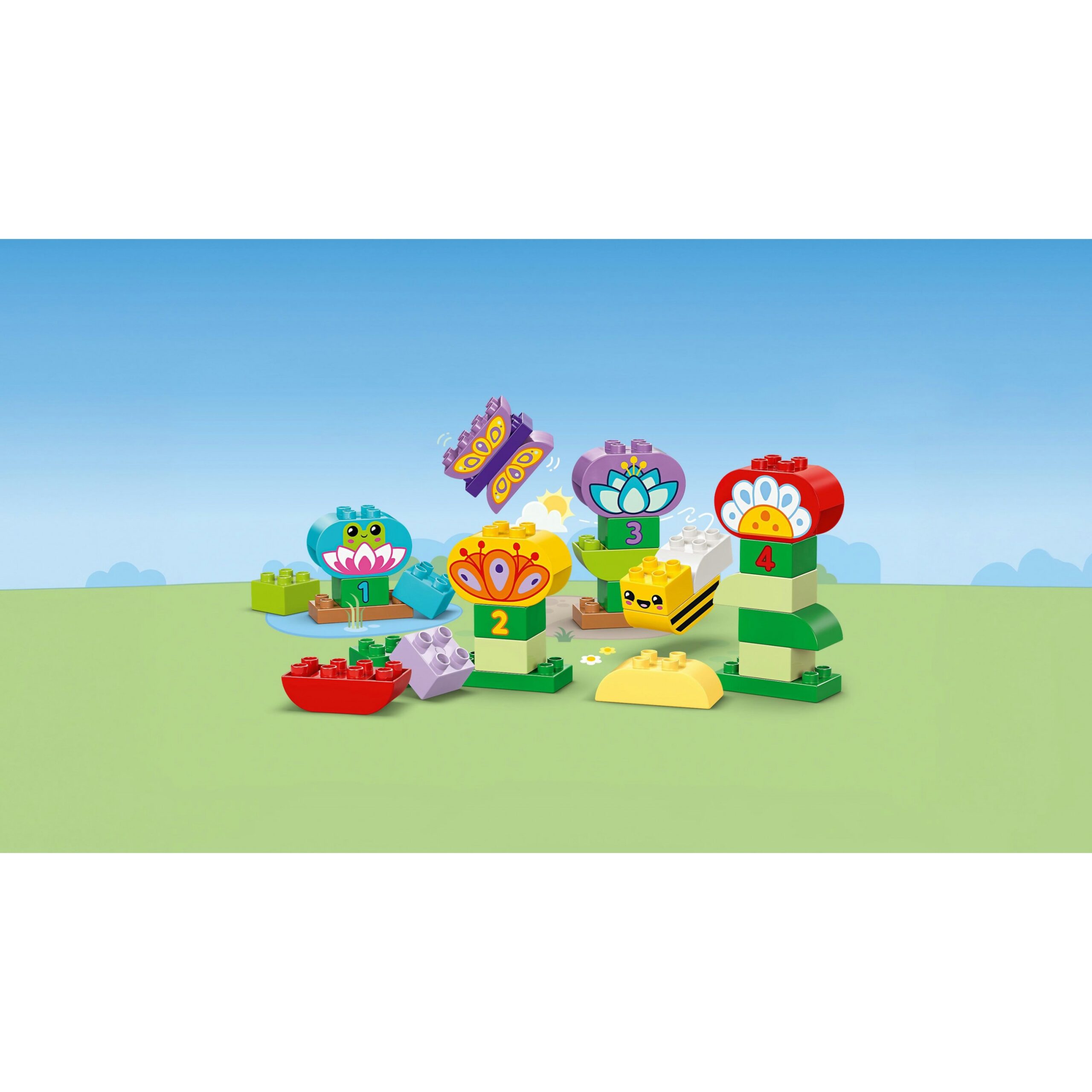 LEGO 10444 DUPLO Town Creative Flower Garden - Figura 4