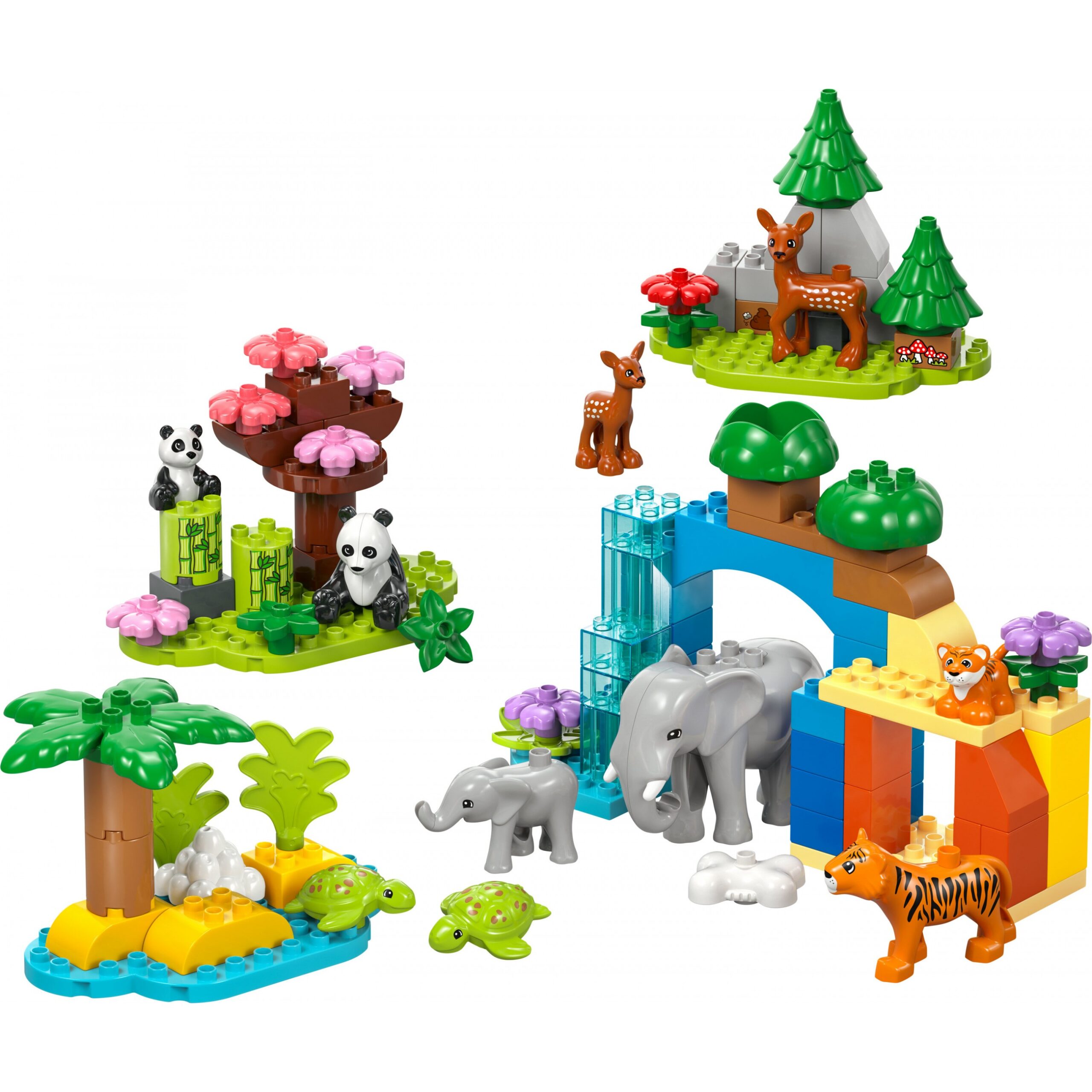 LEGO 10446 DUPLO Town Wild Animal Family 3-in-1 Set - Figura 2
