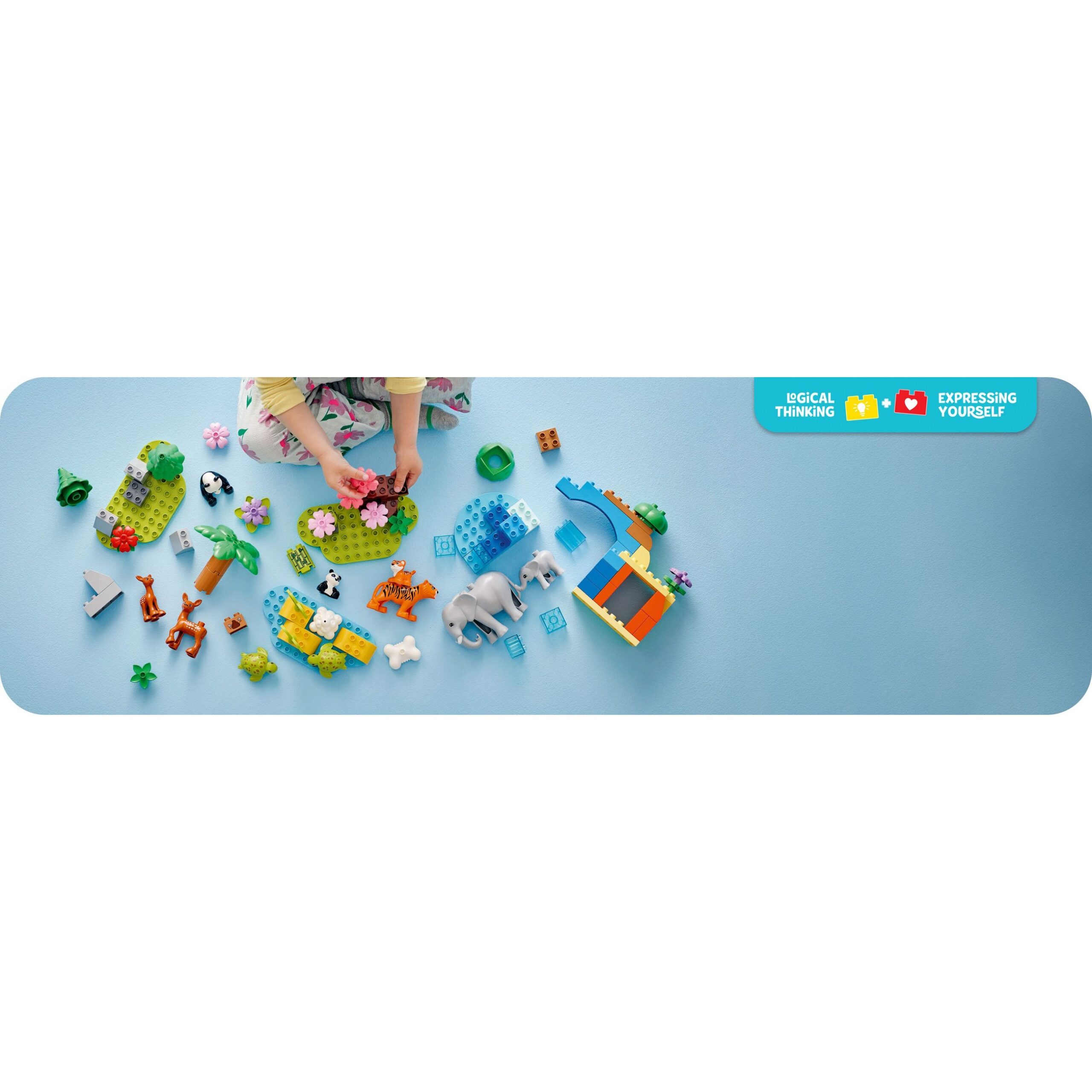 LEGO 10446 DUPLO Town Wild Animal Family 3-in-1 Set - Figura 5