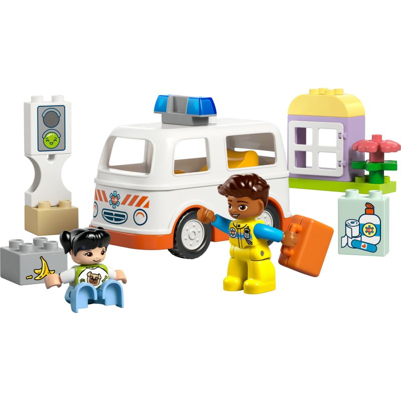 LEGO 10447 DUPLO Town Ambulance with Driver - Figura 2