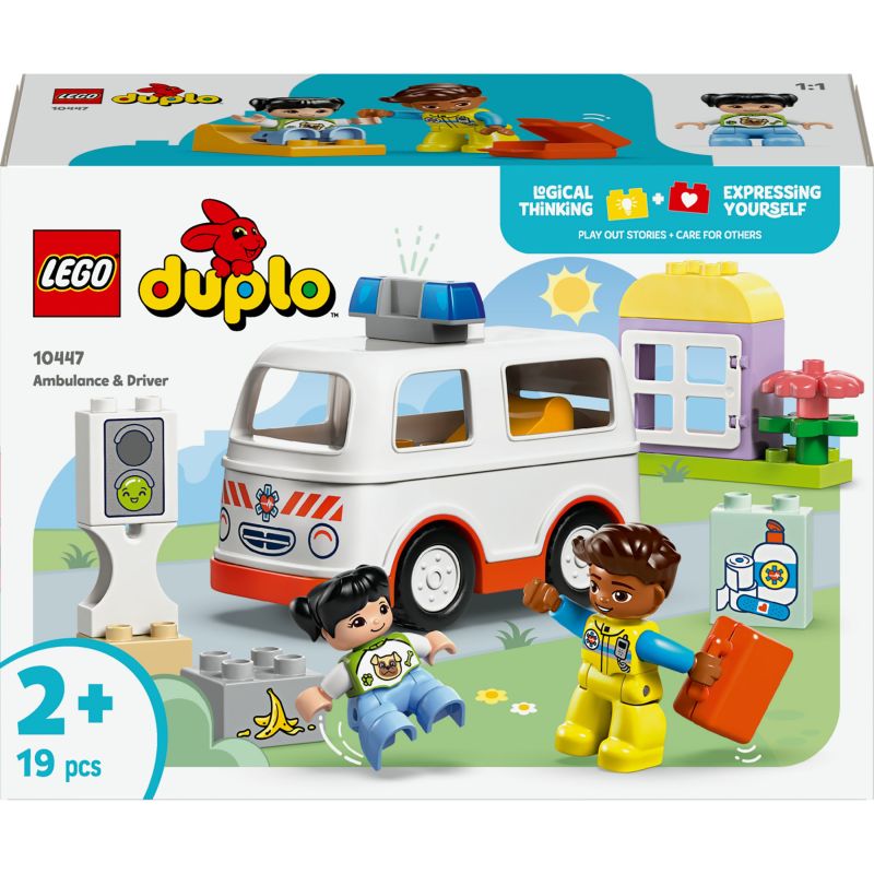 LEGO 10447 DUPLO Town Ambulance with Driver