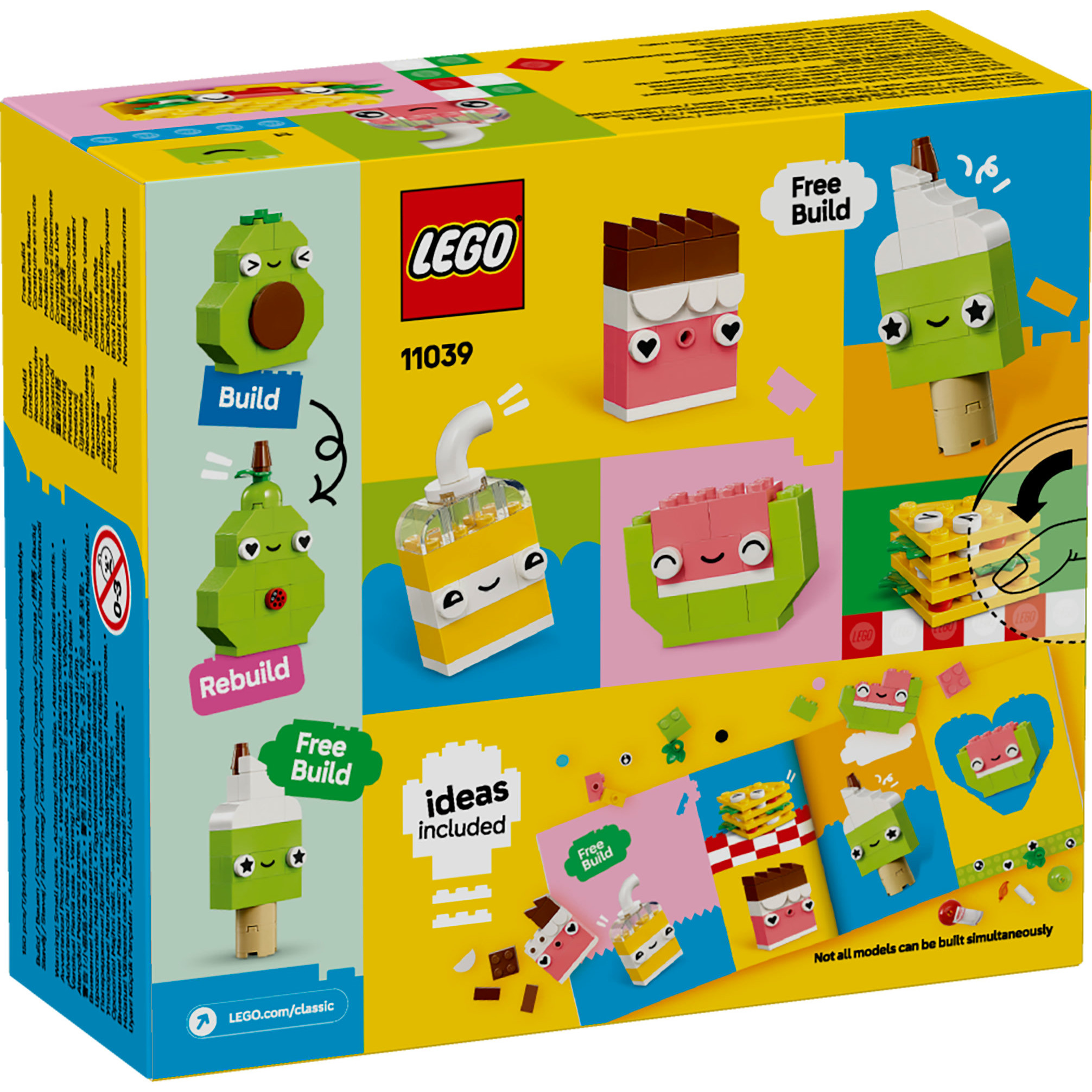 LEGO Classic 11039 – Creative Snack Fun - Figura 3