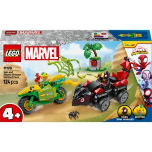 LEGO 11198 Marvel Spidey and His Super-Friends Action Fun with Spin and Electro in Their Dino Racers