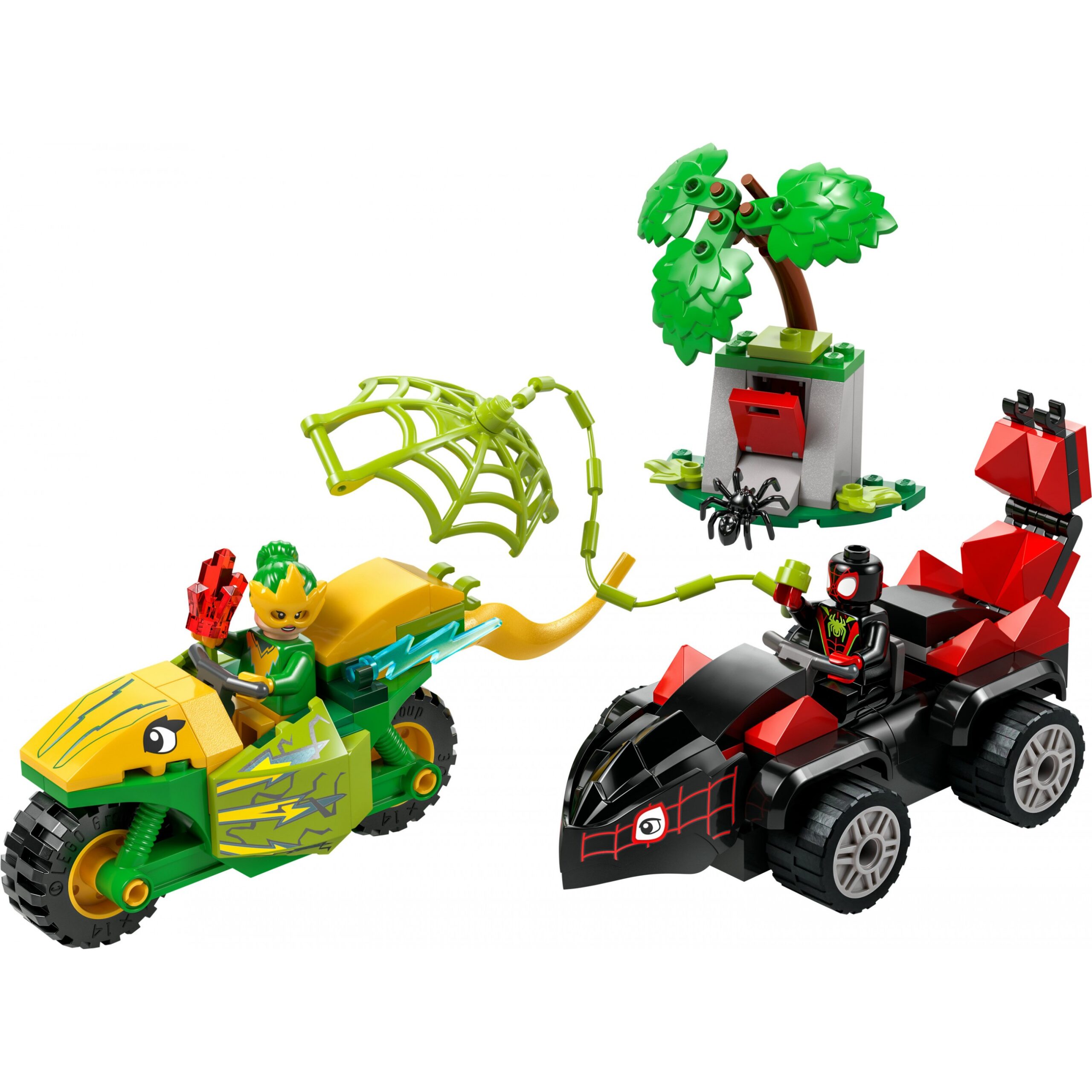 LEGO 11198 Marvel Spidey and His Super-Friends Action Fun with Spin and Electro in Their Dino Racers - Figura 2