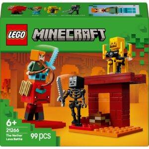 LEGO 21266 Minecraft The Lava Duel in the Nether