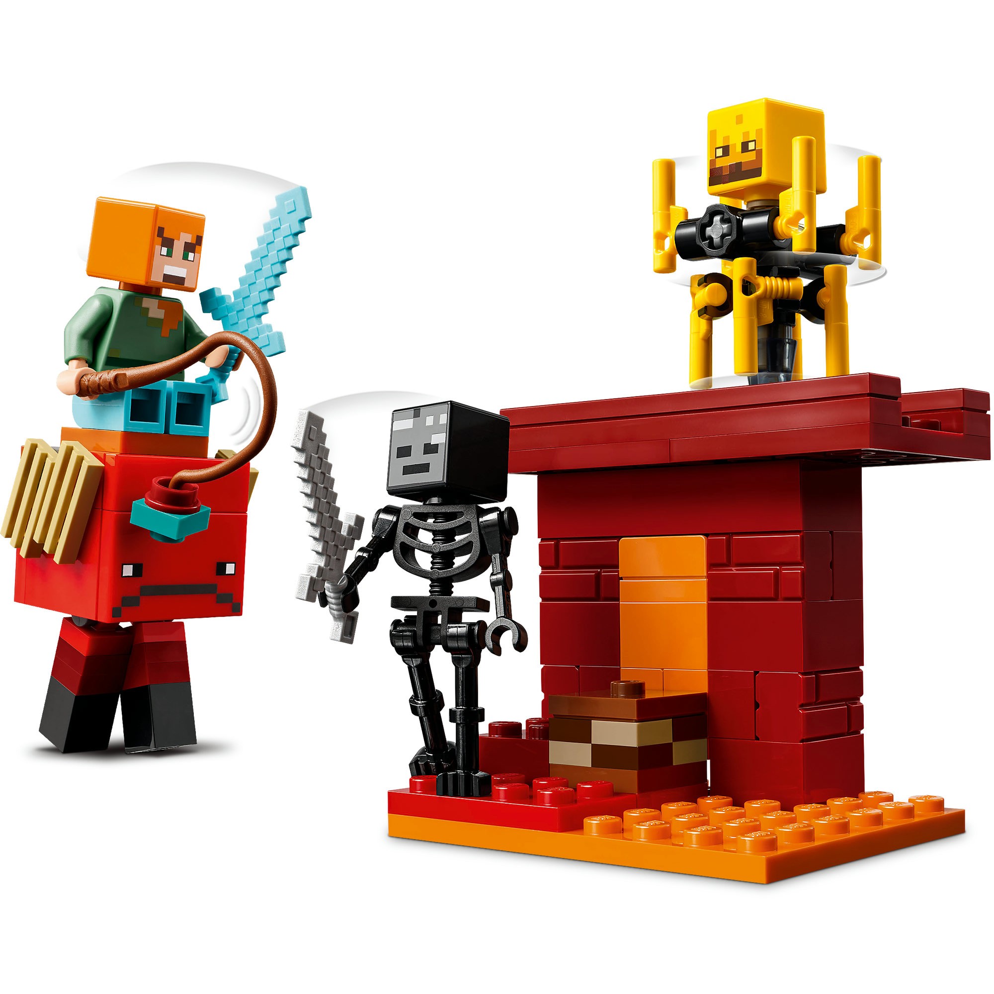 LEGO 21266 Minecraft The Lava Duel in the Nether - Figura 4