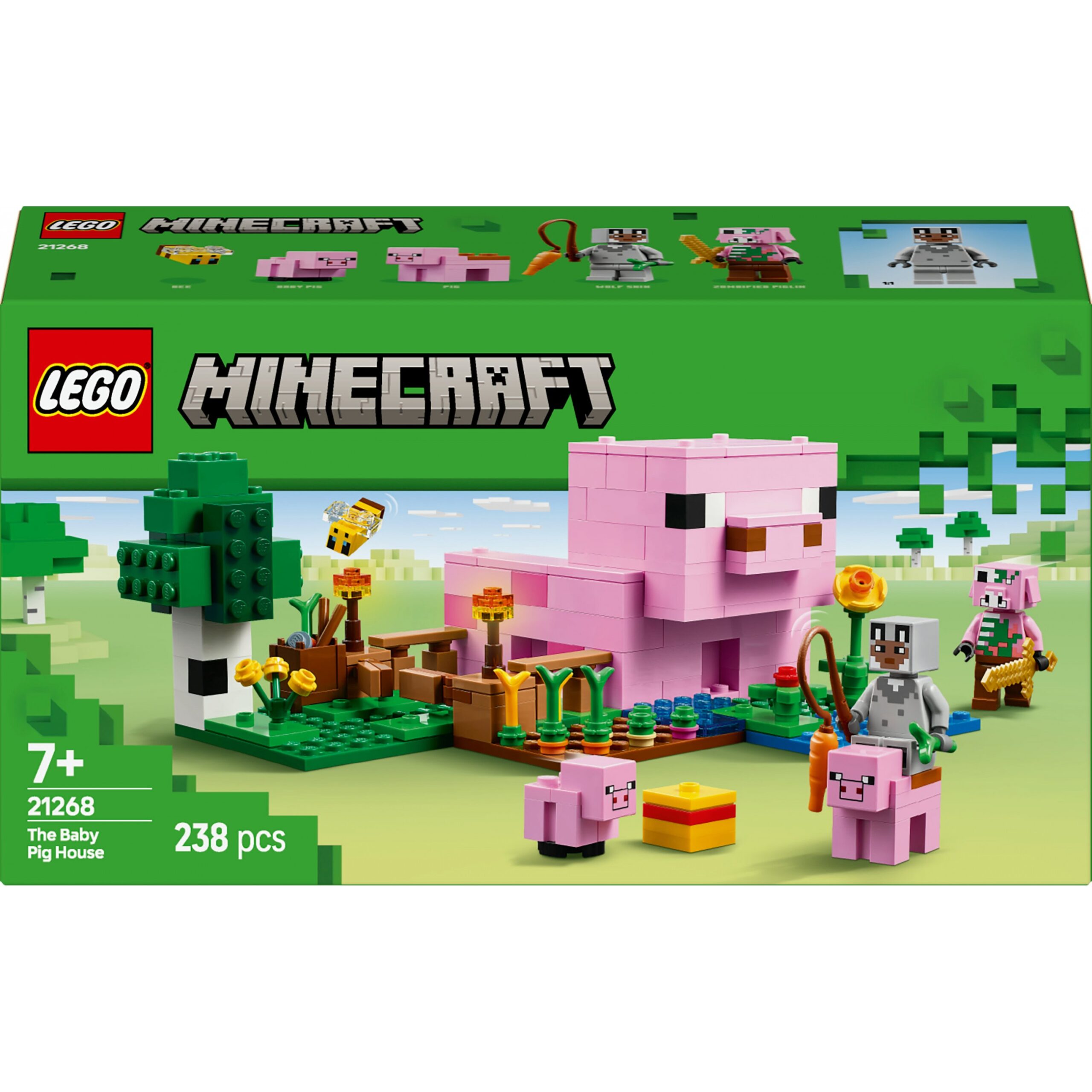 LEGO 21268 Minecraft The Baby Pig House