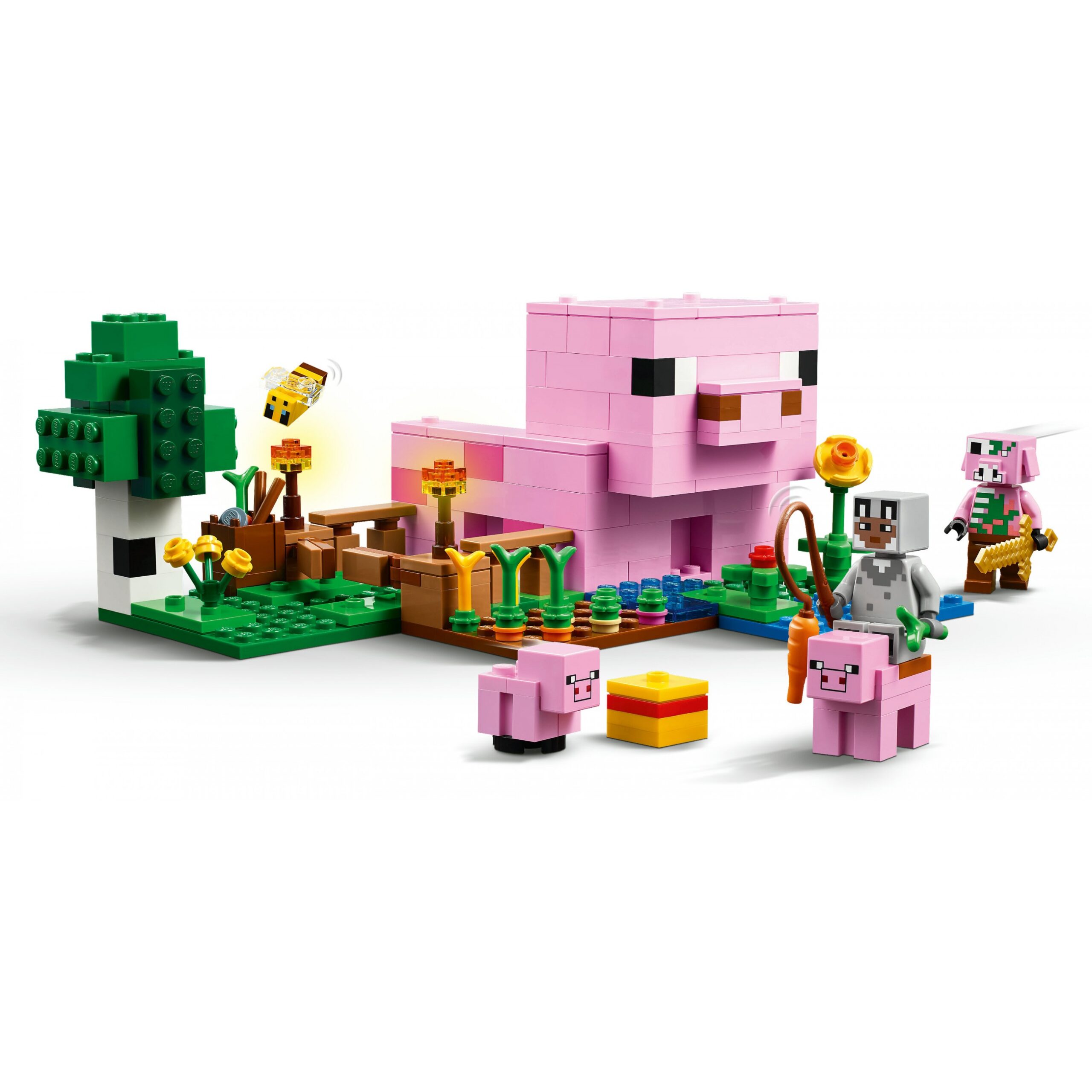 LEGO 21268 Minecraft The Baby Pig House - Figura 4