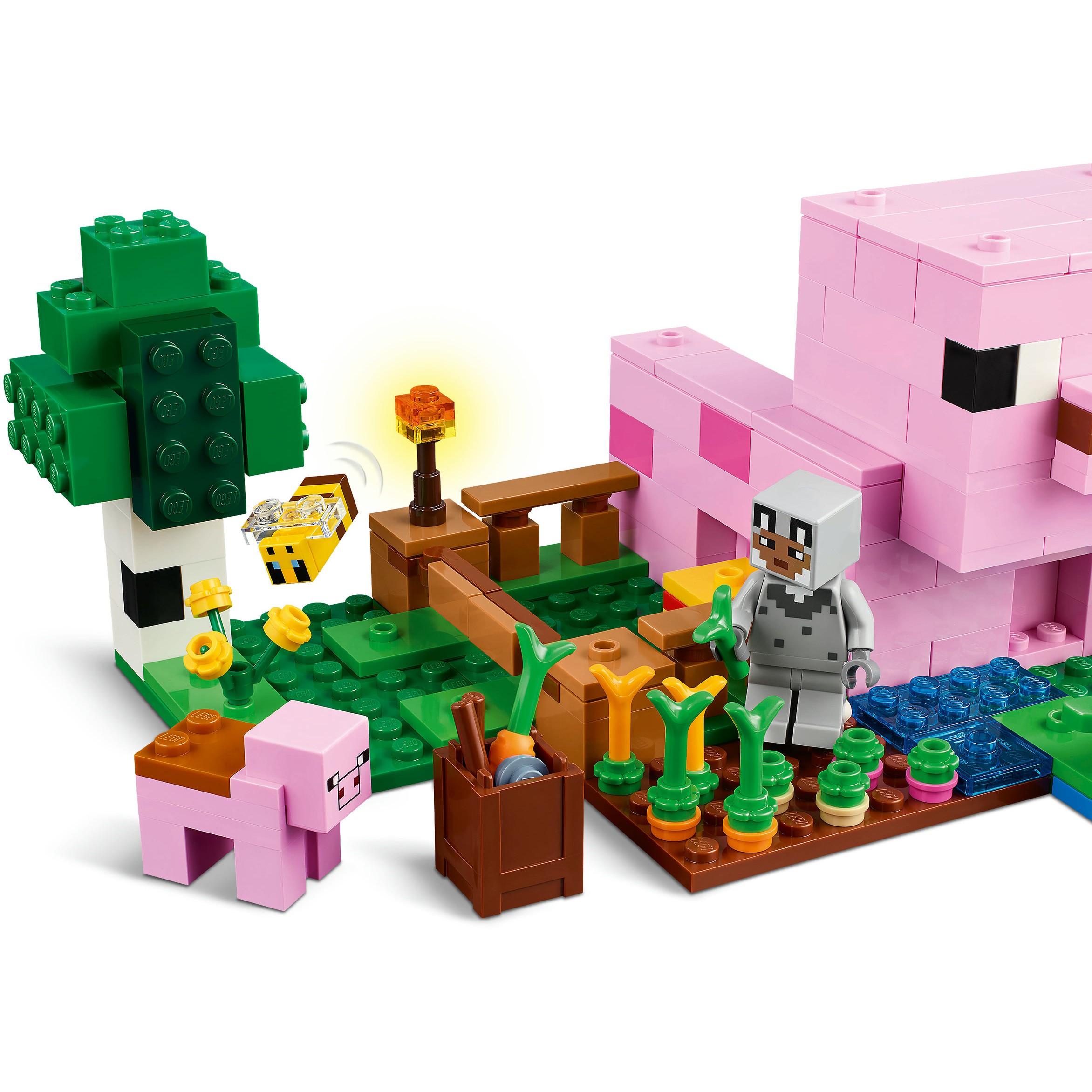 LEGO 21268 Minecraft The Baby Pig House - Figura 5