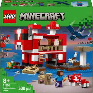LEGO 21270 Minecraft The Mooshroom House