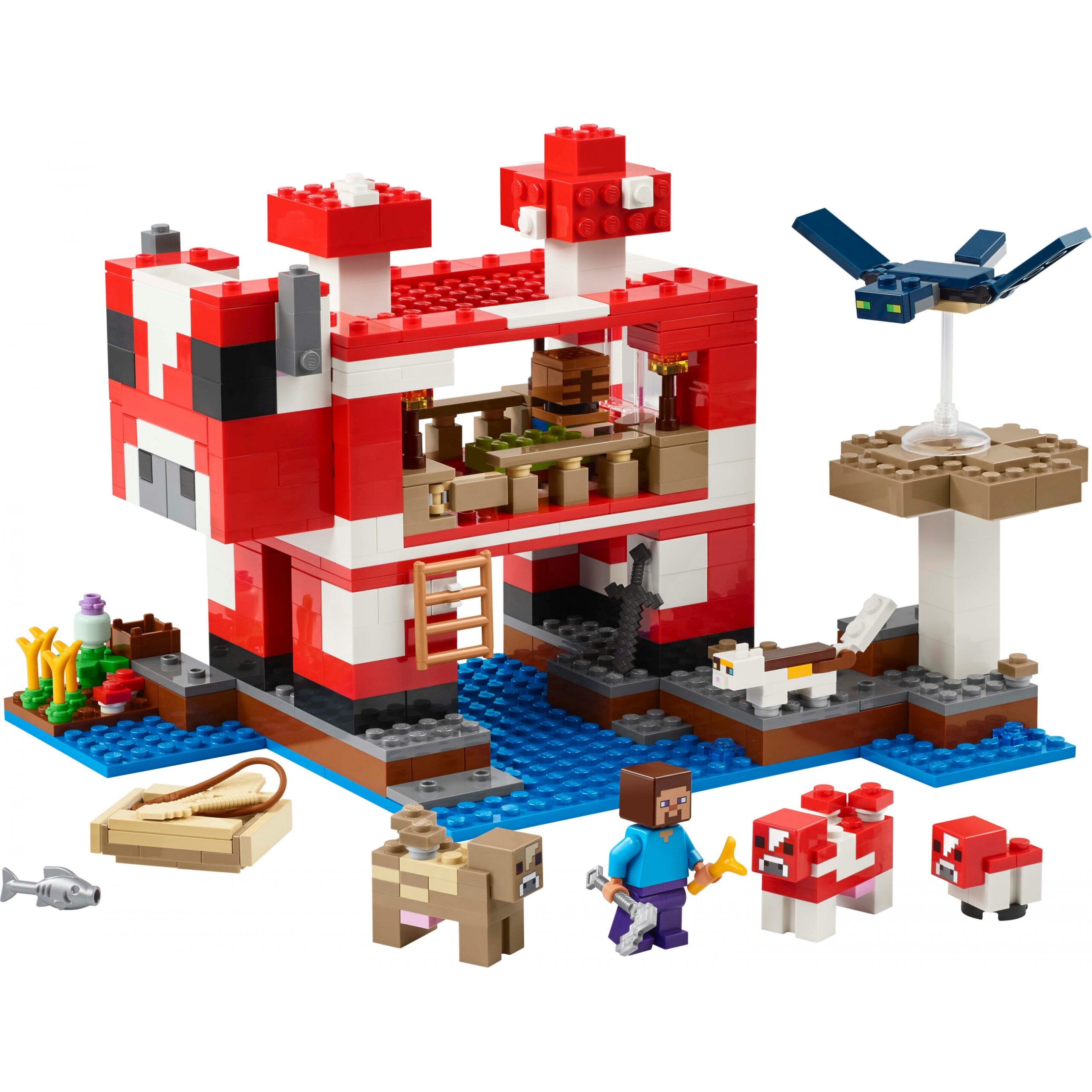LEGO 21270 Minecraft The Mooshroom House - Figura 2