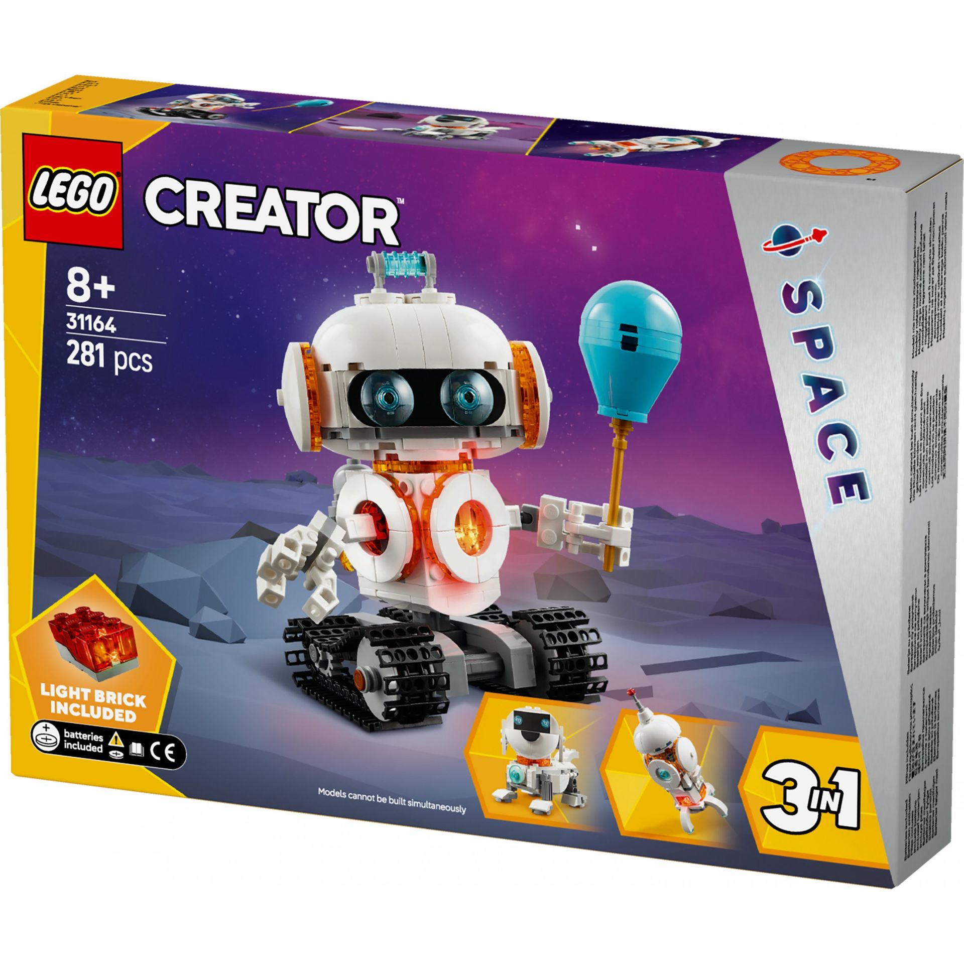 LEGO Creator 3‑in‑1 31164 – Space Robot - Figura 3