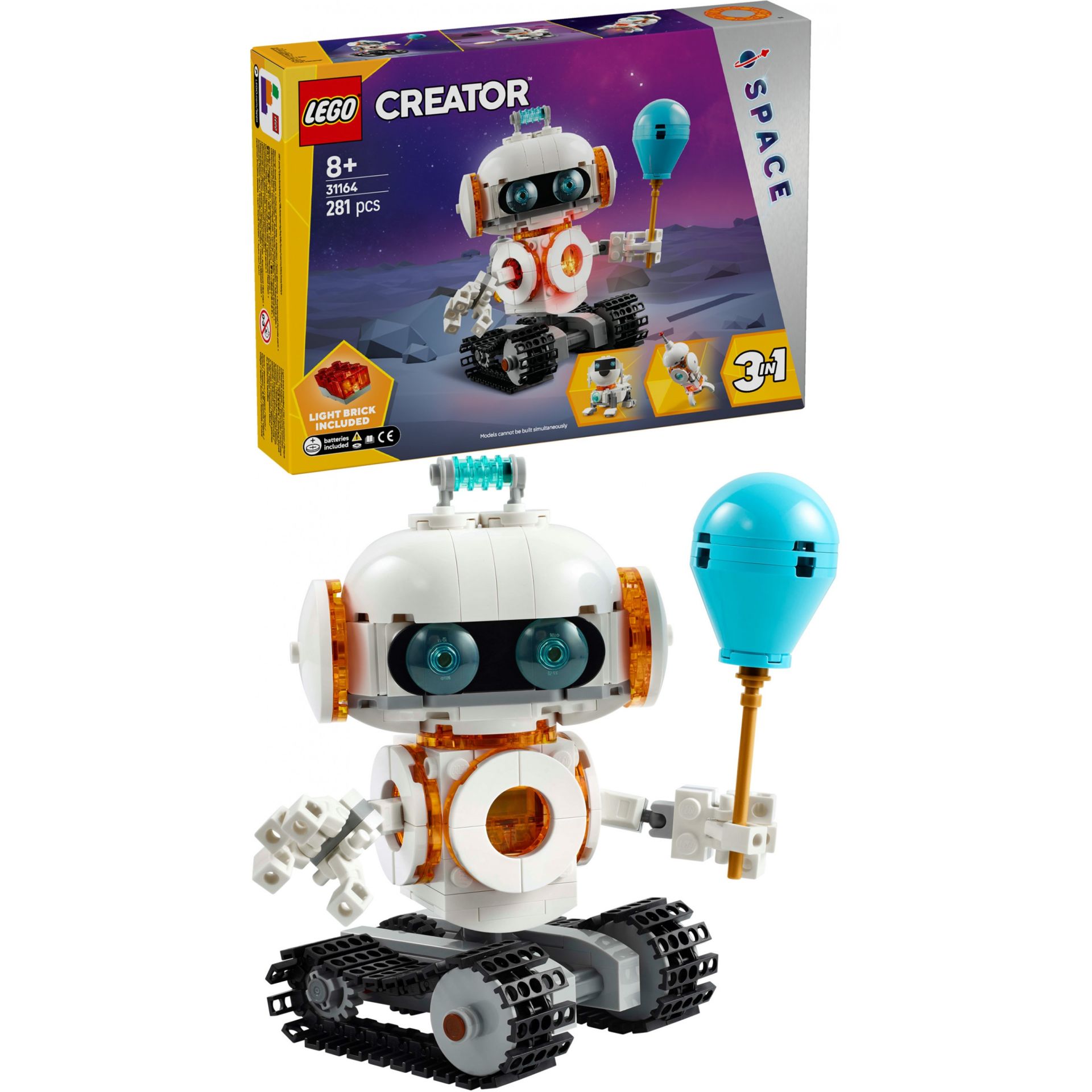 LEGO Creator 3‑in‑1 31164 – Space Robot - Figura 4