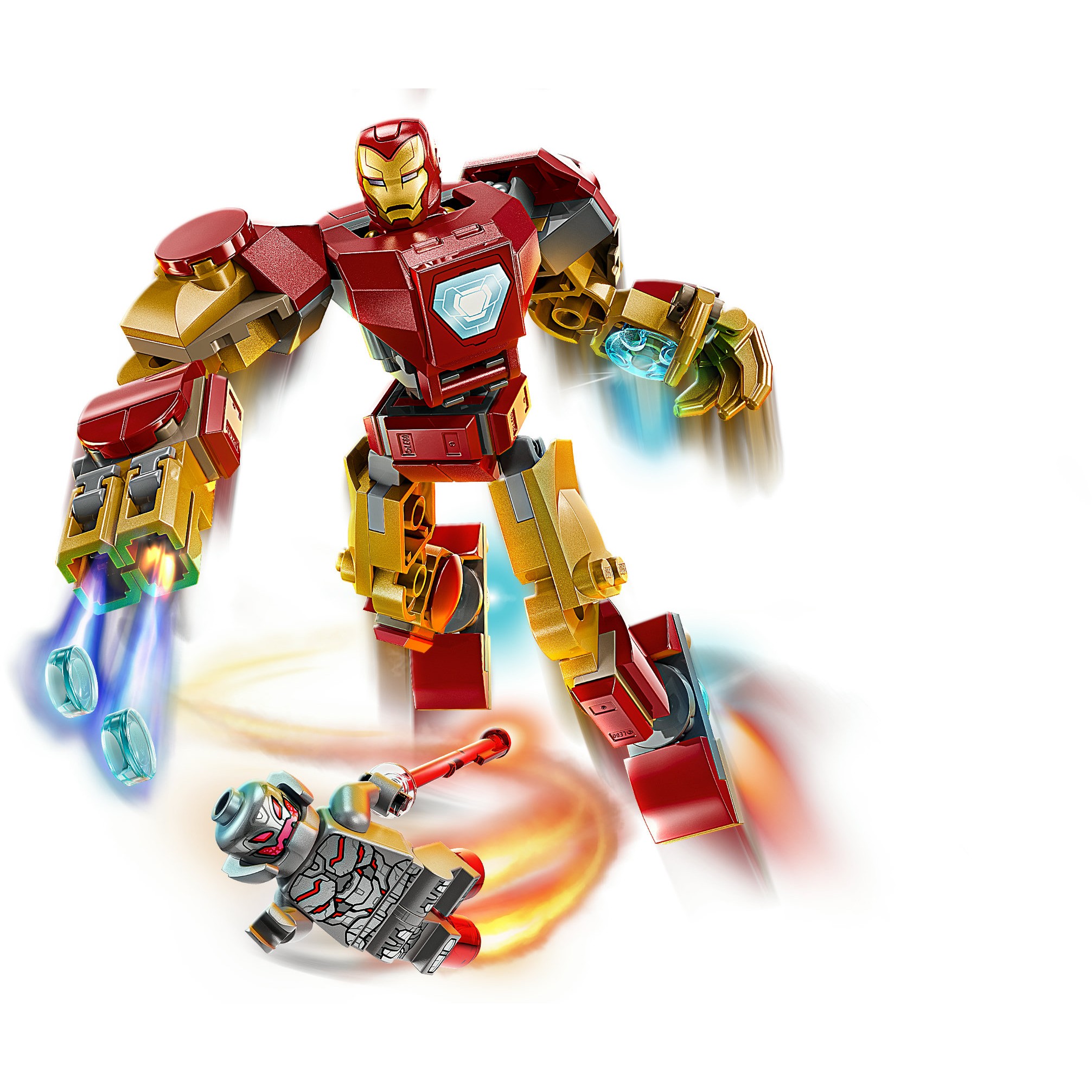 LEGO 76307 Marvel Super Heroes Iron Man Mech vs Ultron - Figura 4