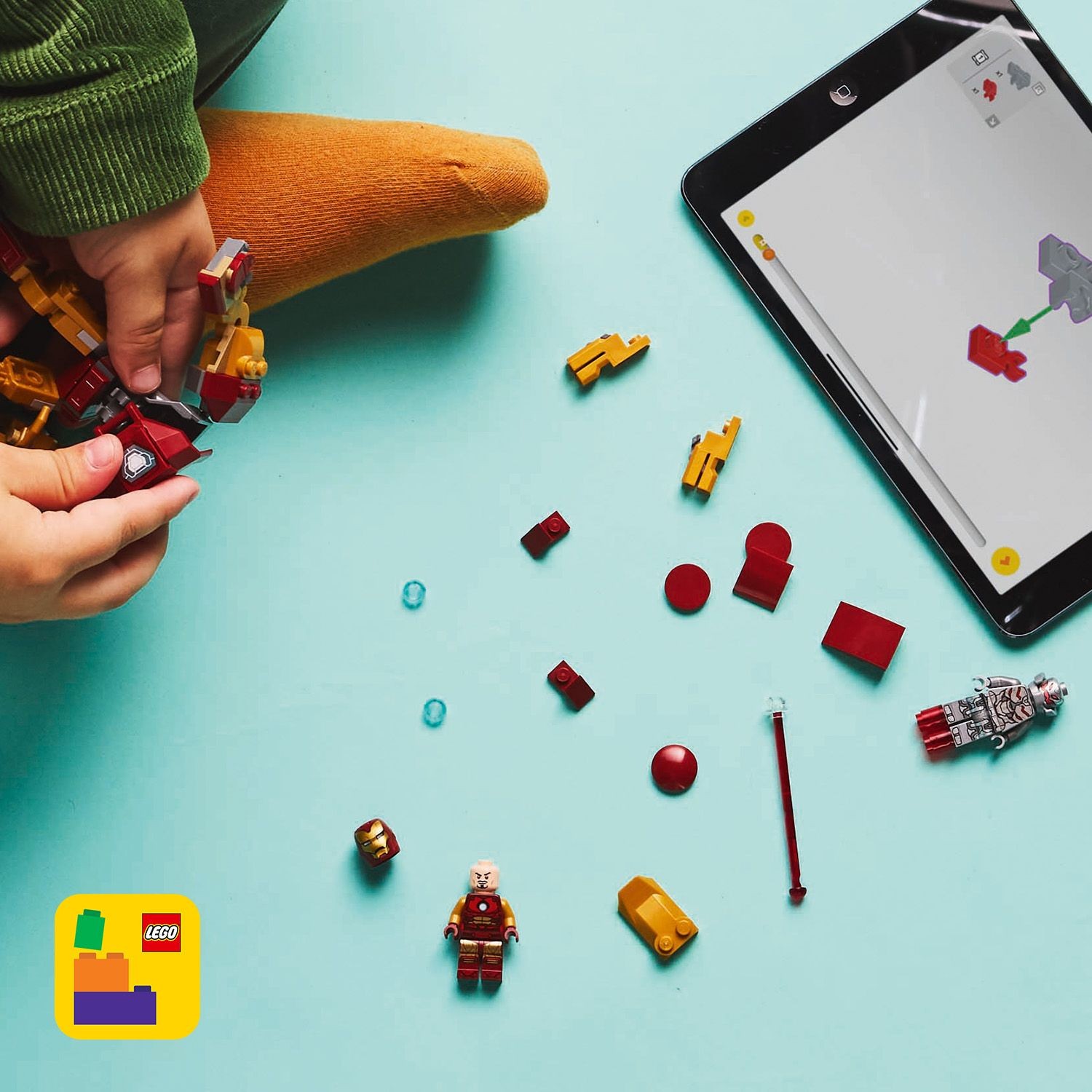 LEGO 76307 Marvel Super Heroes Iron Man Mech vs Ultron - Figura 5