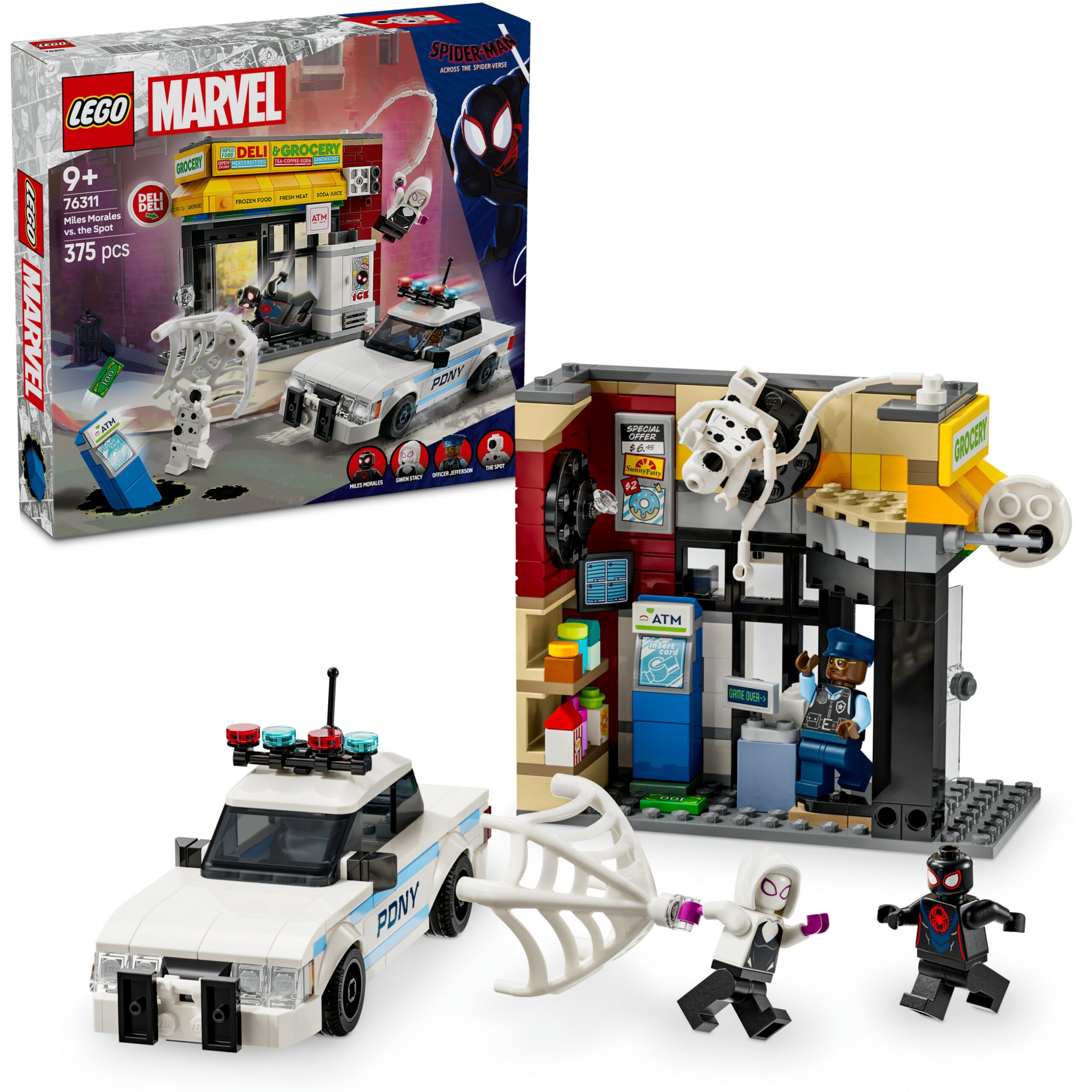 LEGO 76311 Marvel Super Heroes Spider-Verse: Miles Morales vs Spot - Figura 3