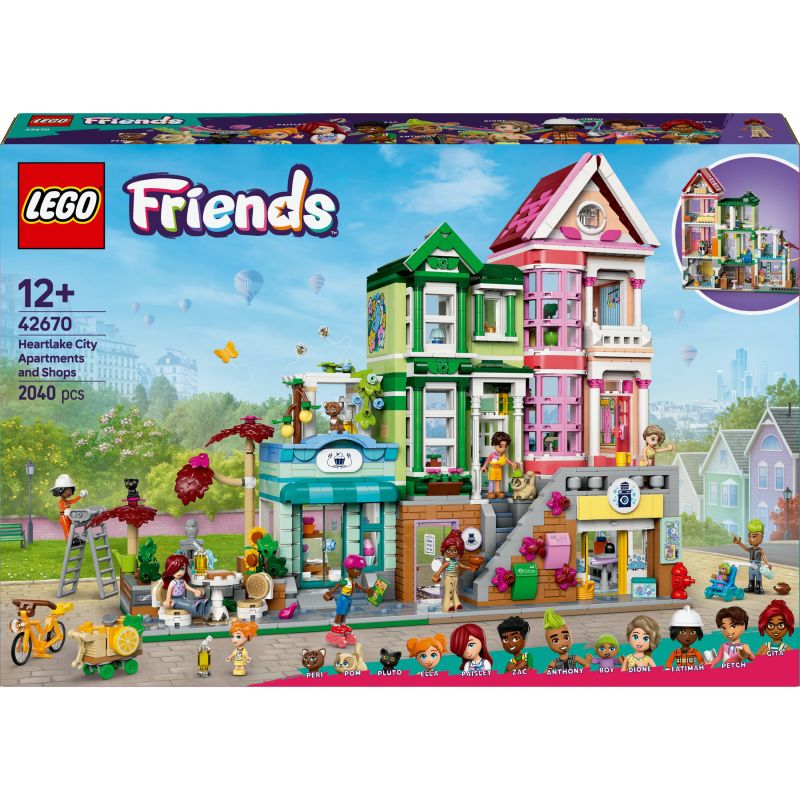LEGO 42670 Friends Heartlake City Residential and Shopping Street