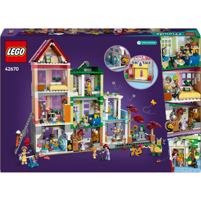 LEGO 42670 Friends Heartlake City Residential and Shopping Street - Figura 3