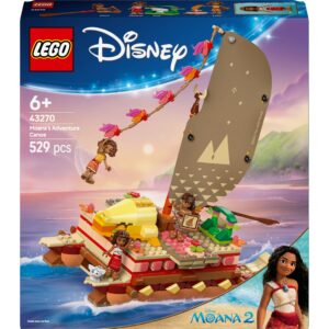 LEGO 43270 Disney Princess Moana's Adventure Raft.