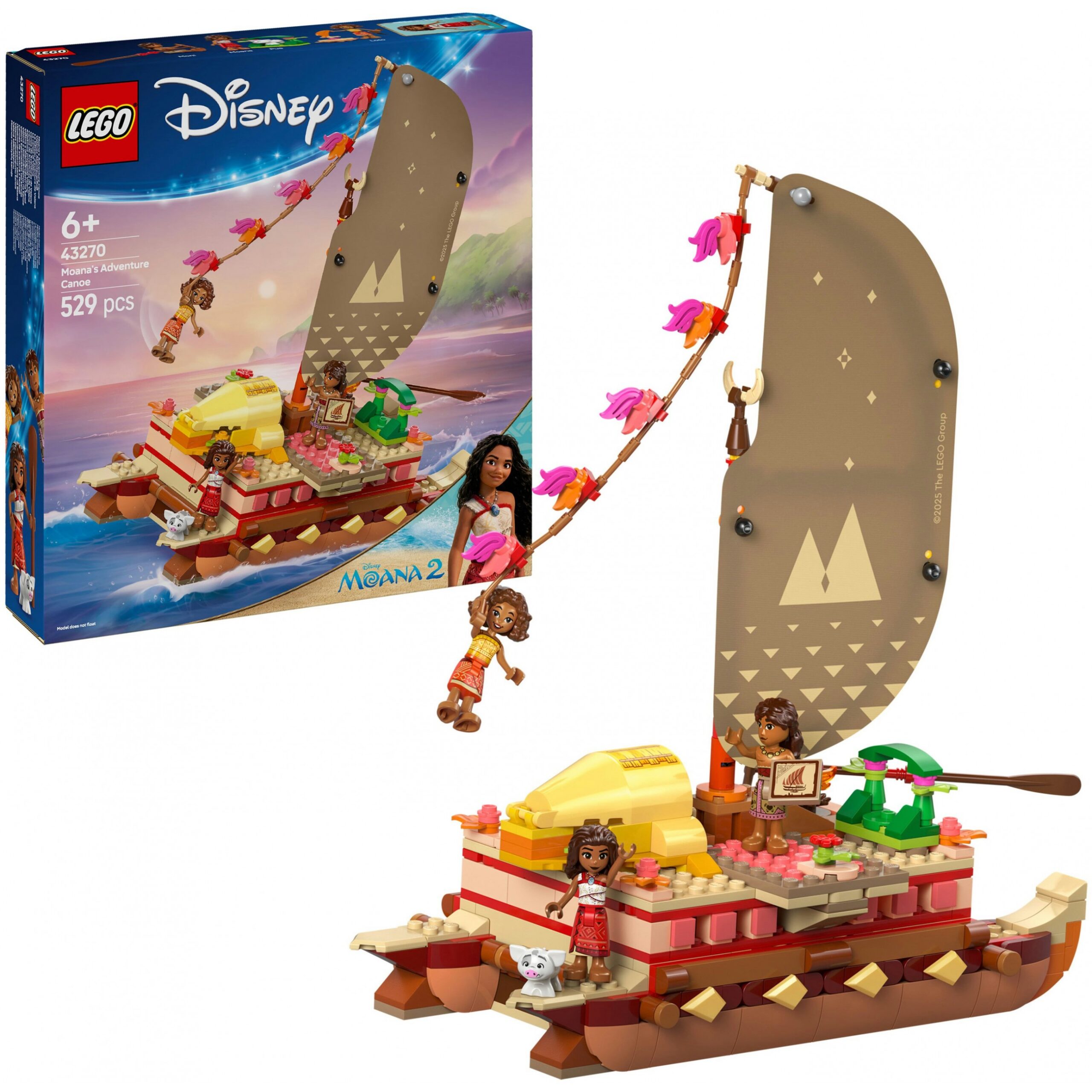LEGO 43270 Disney Princess Moana's Adventure Raft. - Figura 3