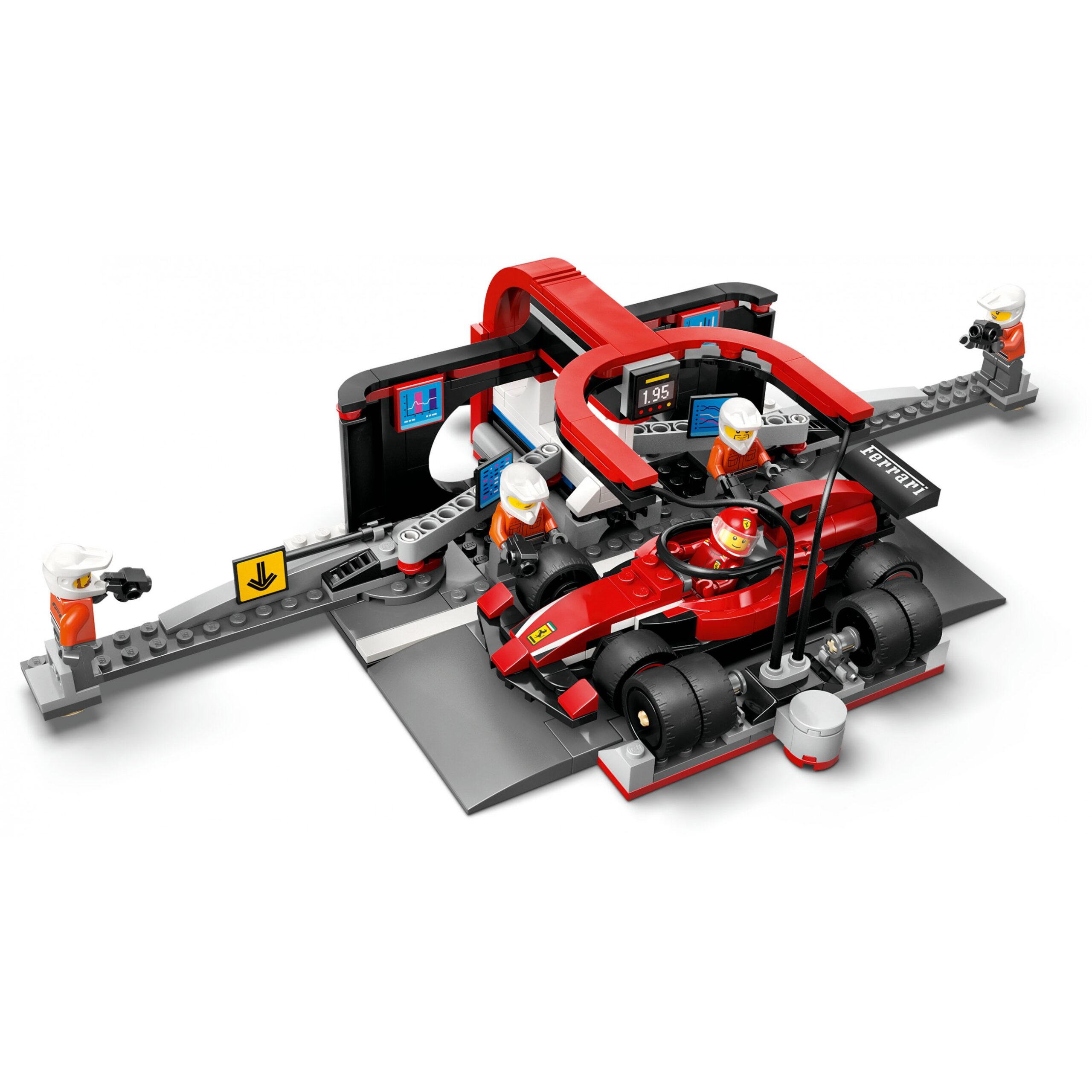 LEGO 60443 City F1 Pit Stop with Pit Crew and Ferrari Racer - Figura 5