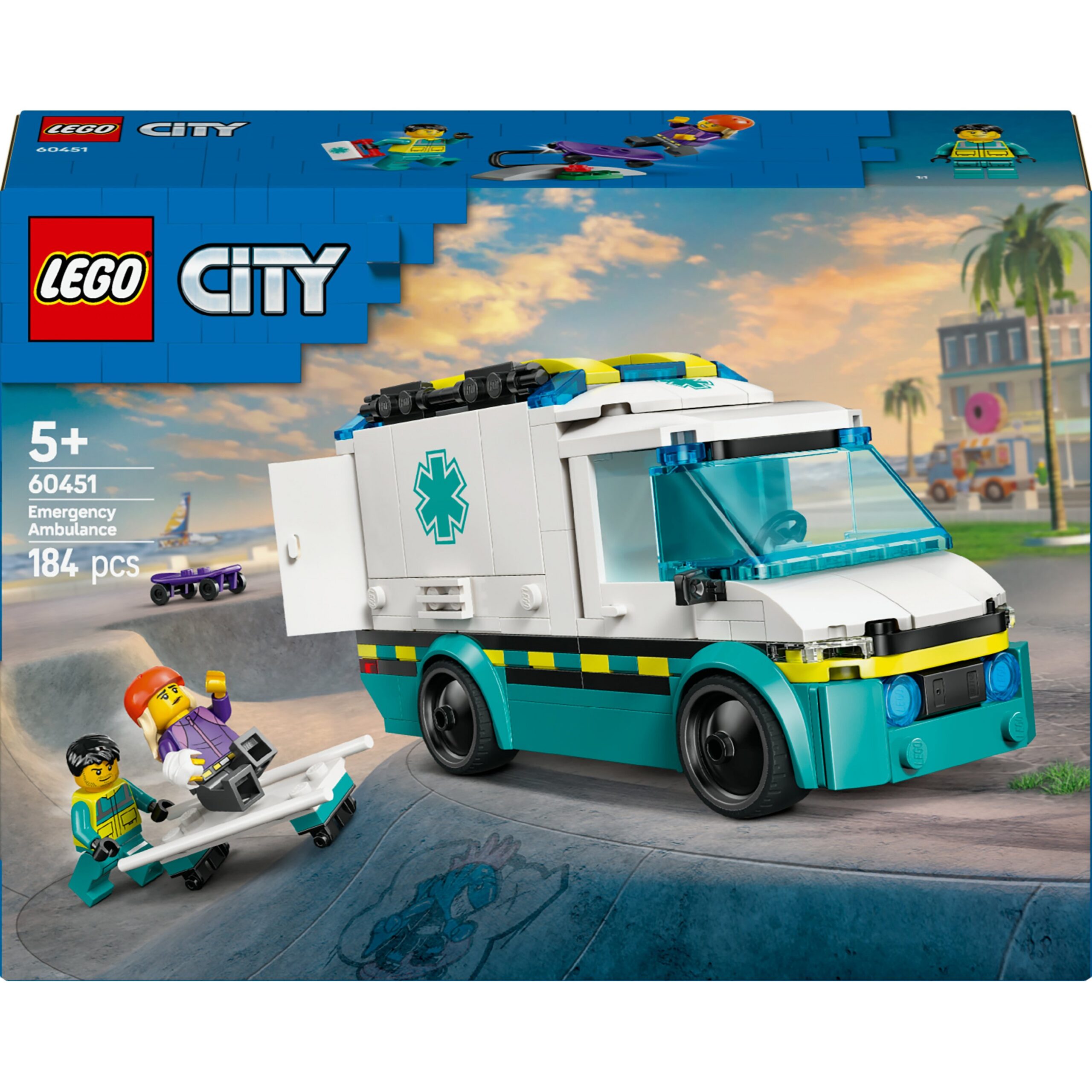 LEGO 60451 City Emergency Ambulance