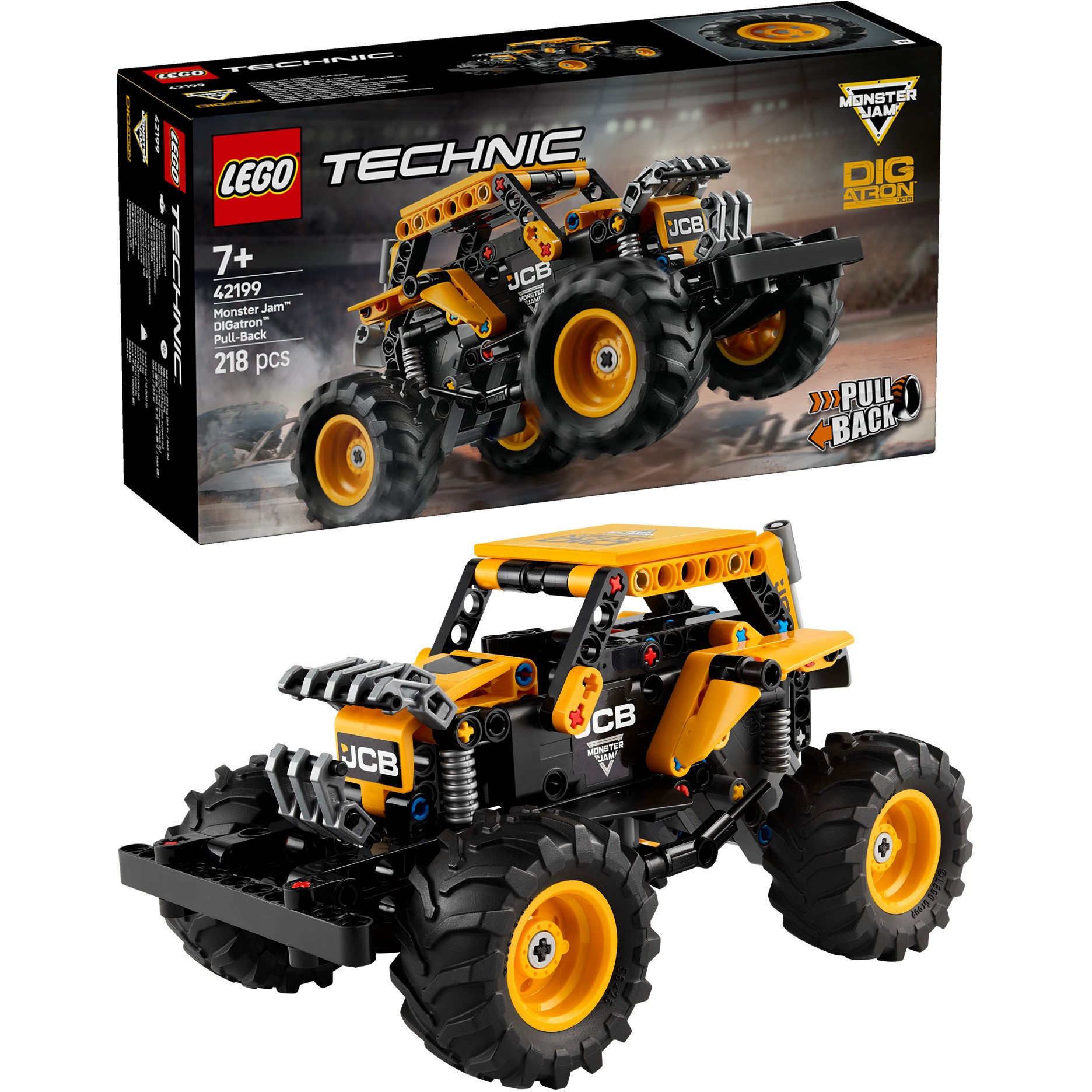 LEGO 42199 Technic Monster Jam DIGatron - Figura 3
