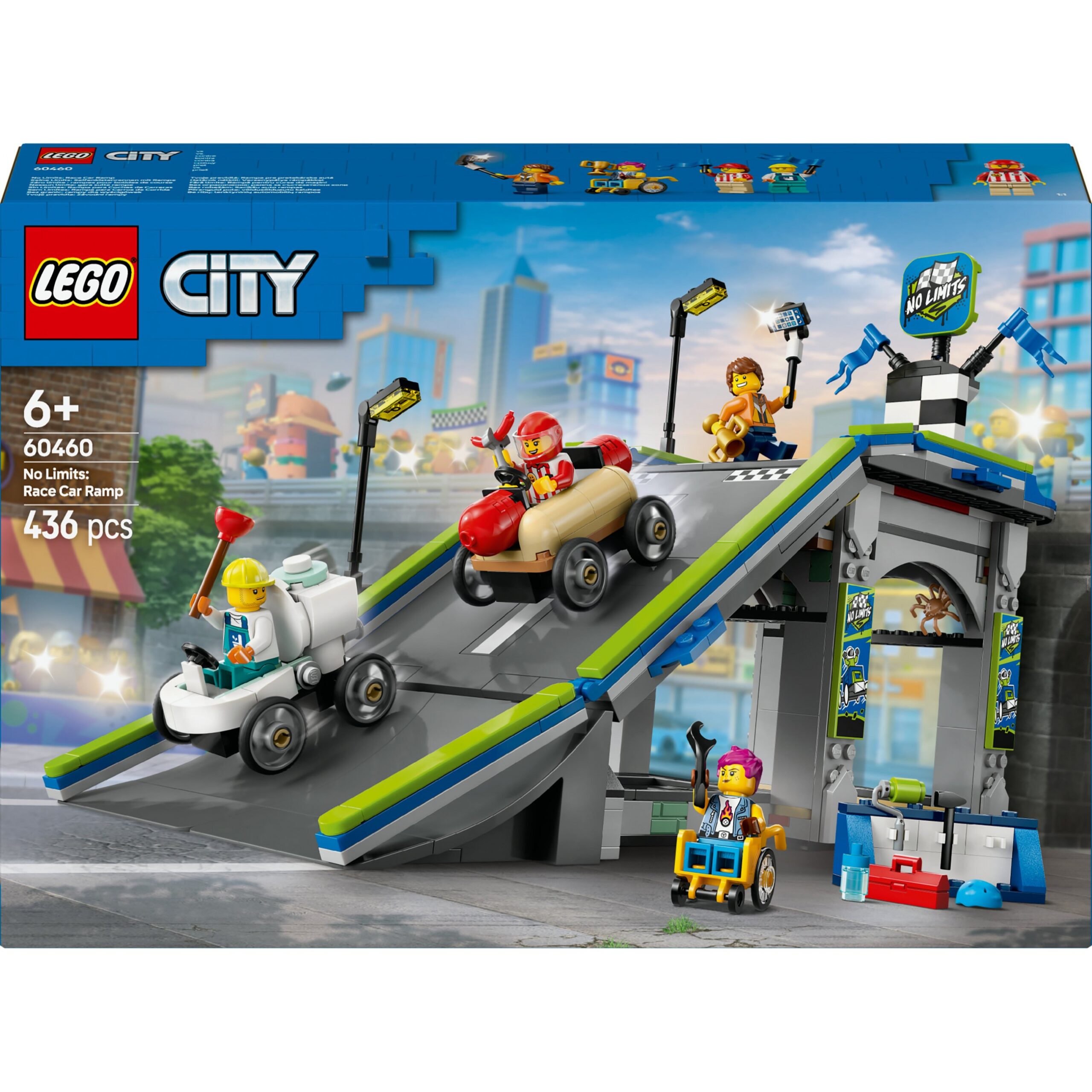 LEGO 60460 City No Limits: Soapbox Derby with Ramp