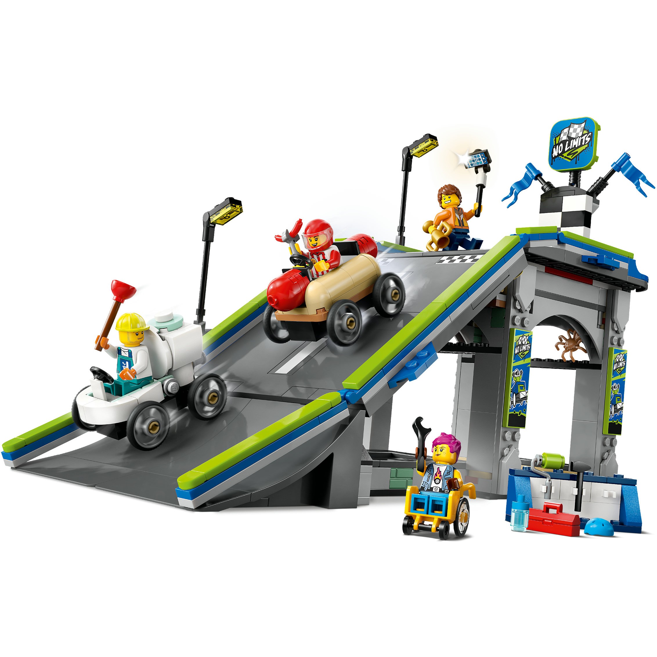 LEGO 60460 City No Limits: Soapbox Derby with Ramp - Figura 4