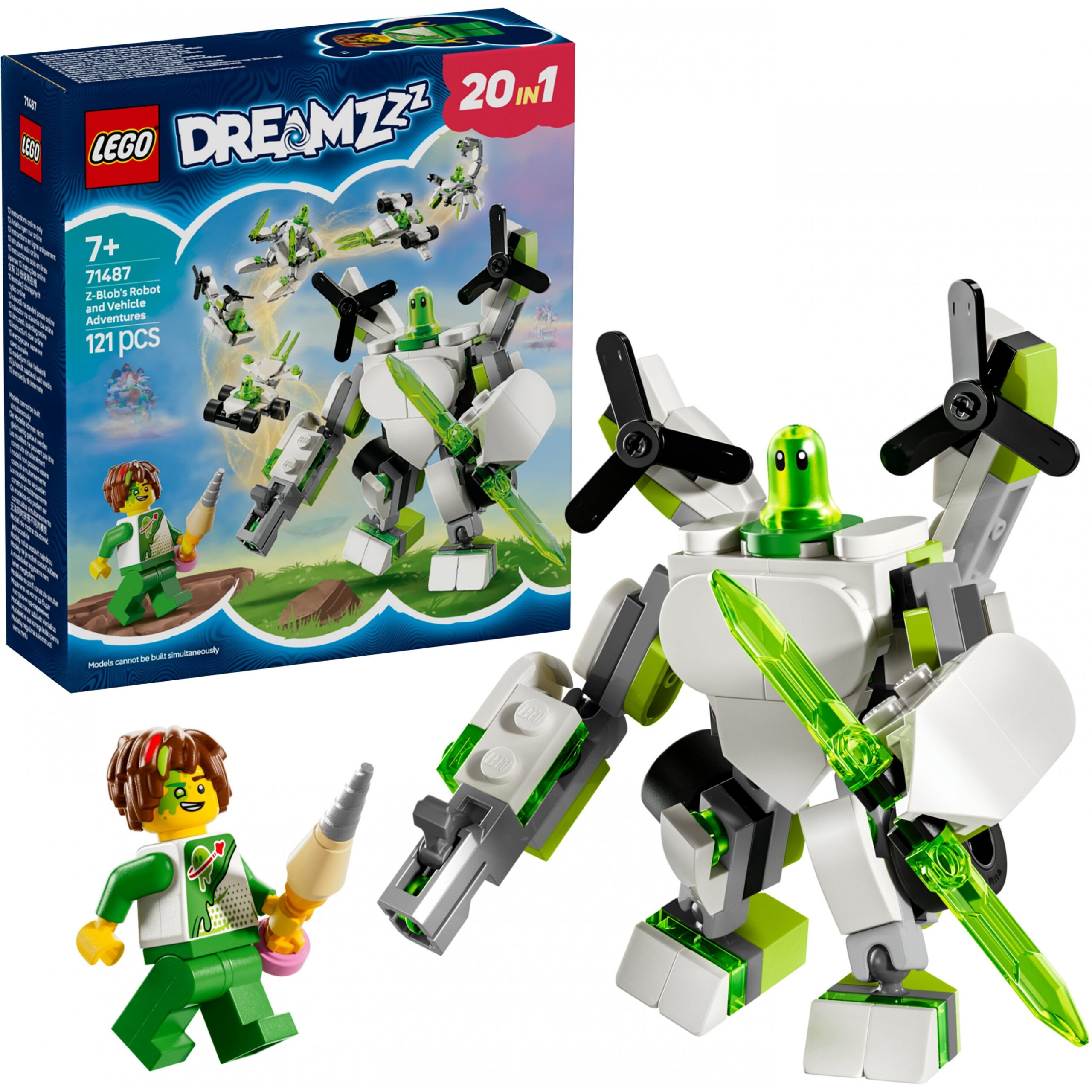 LEGO 71487 DREAMZzz Z-Blob's Robot and Vehicle Adventures - Figura 3