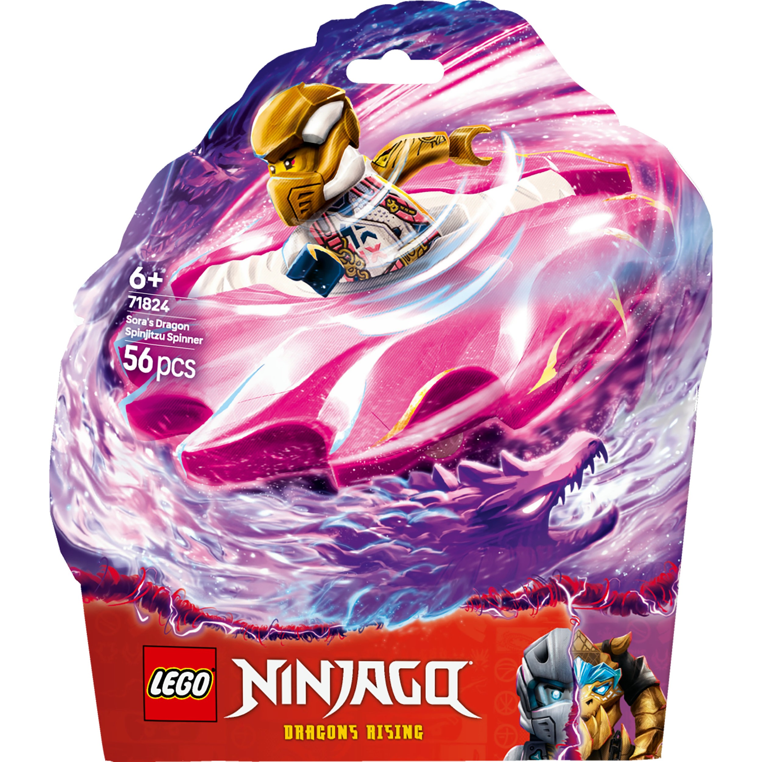 LEGO 71824 Ninjago Sora's Dragon Spinjitzu Spinner