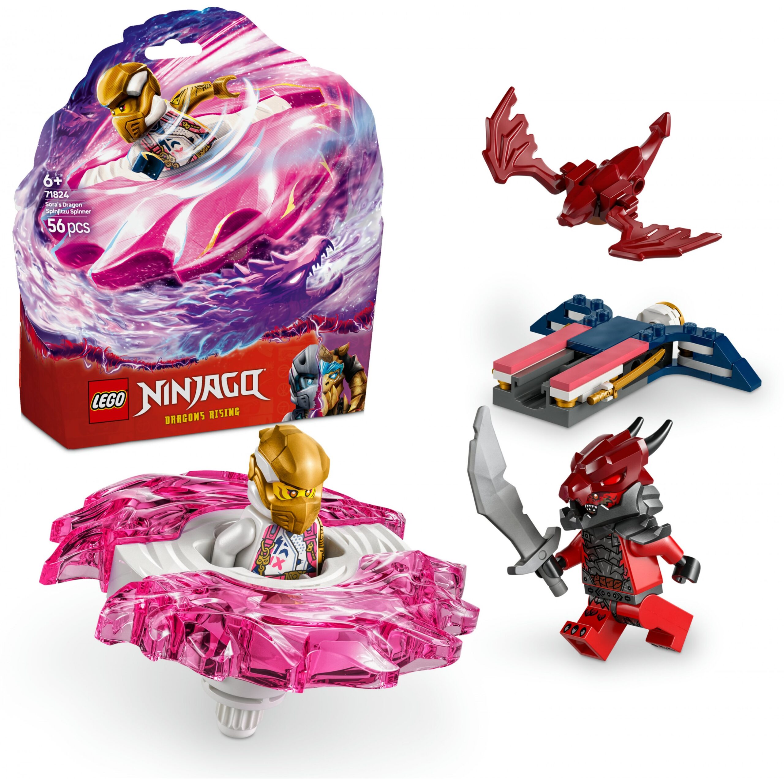 LEGO 71824 Ninjago Sora's Dragon Spinjitzu Spinner - Figura 3
