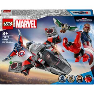 LEGO 76292 Marvel Super Heroes Showdown between Captain America and Red Hulk