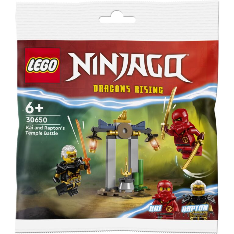 LEGO set 30650 is Kai and Rapton's Temple Battle