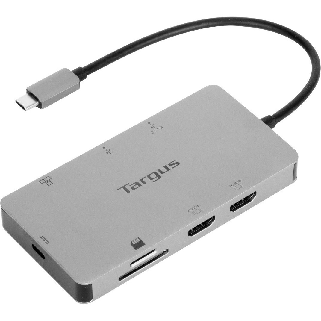 Docking Station Targus USB-C DV4K DOCK423EUZ /100W PD/ 2x 4K Ekran/ Gigabit - Zezë