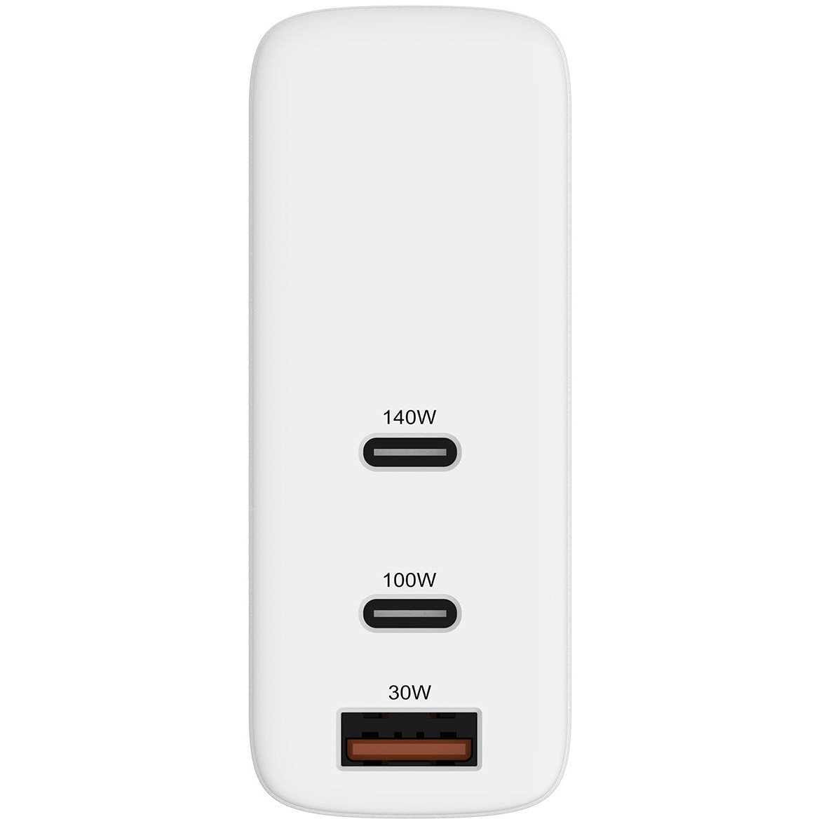 Kabllo për Furnizim me Energji Targus HyperJuice / 140W GaN - Zezë - Figura 2