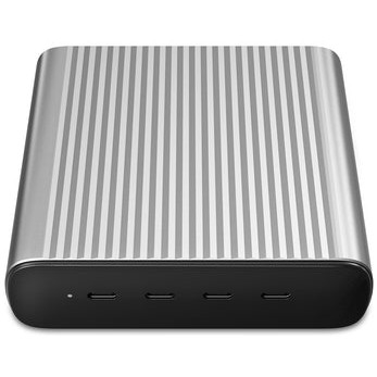 Kabllo për Furnizim me Energji Targus / 245W GaN / Prizë EU / UK - Zezë