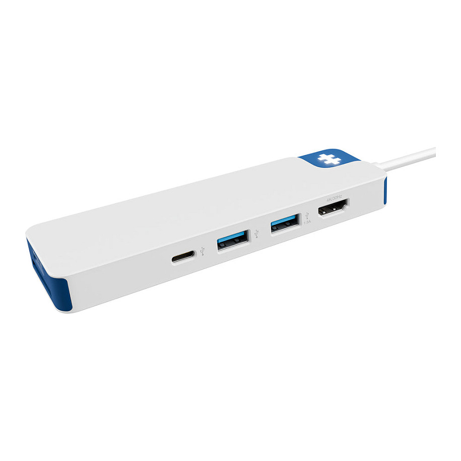 HUB Targus HyperDrive Flex / 8-Port USB-C - Bardhë / Blu - Figura 3